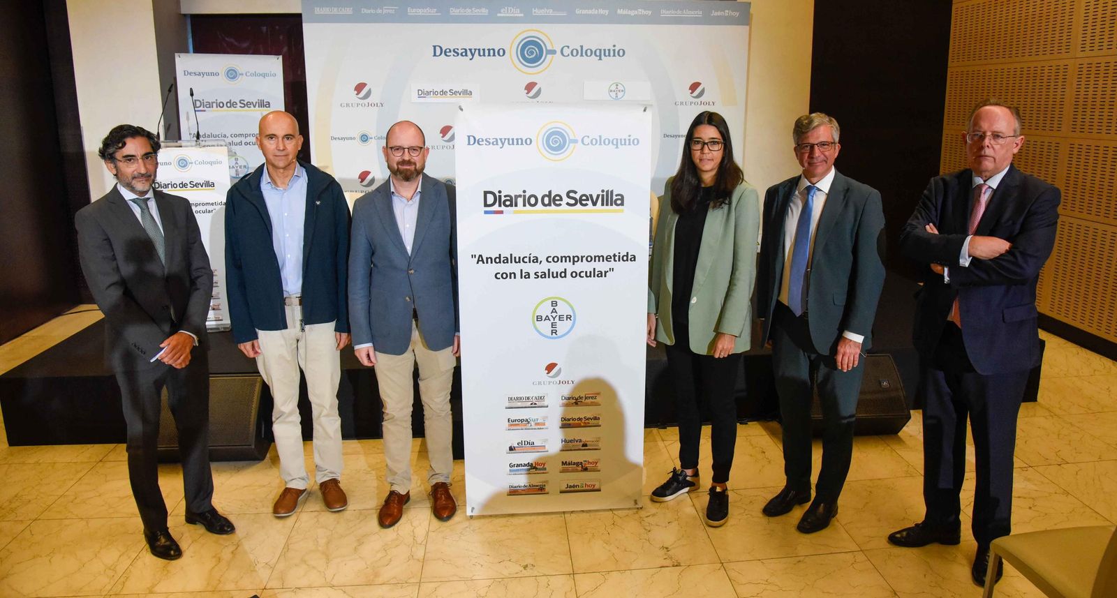 Desayuno - Coloquio, Andalucía, comprometida con la salud ocular