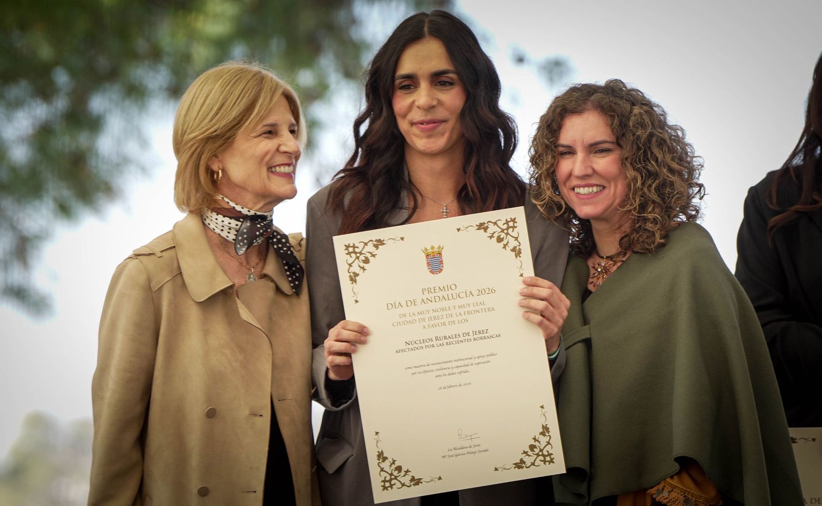 Imágenes de la entrega de Premios de Andalucía a los Núcleos Rurales de Jerez