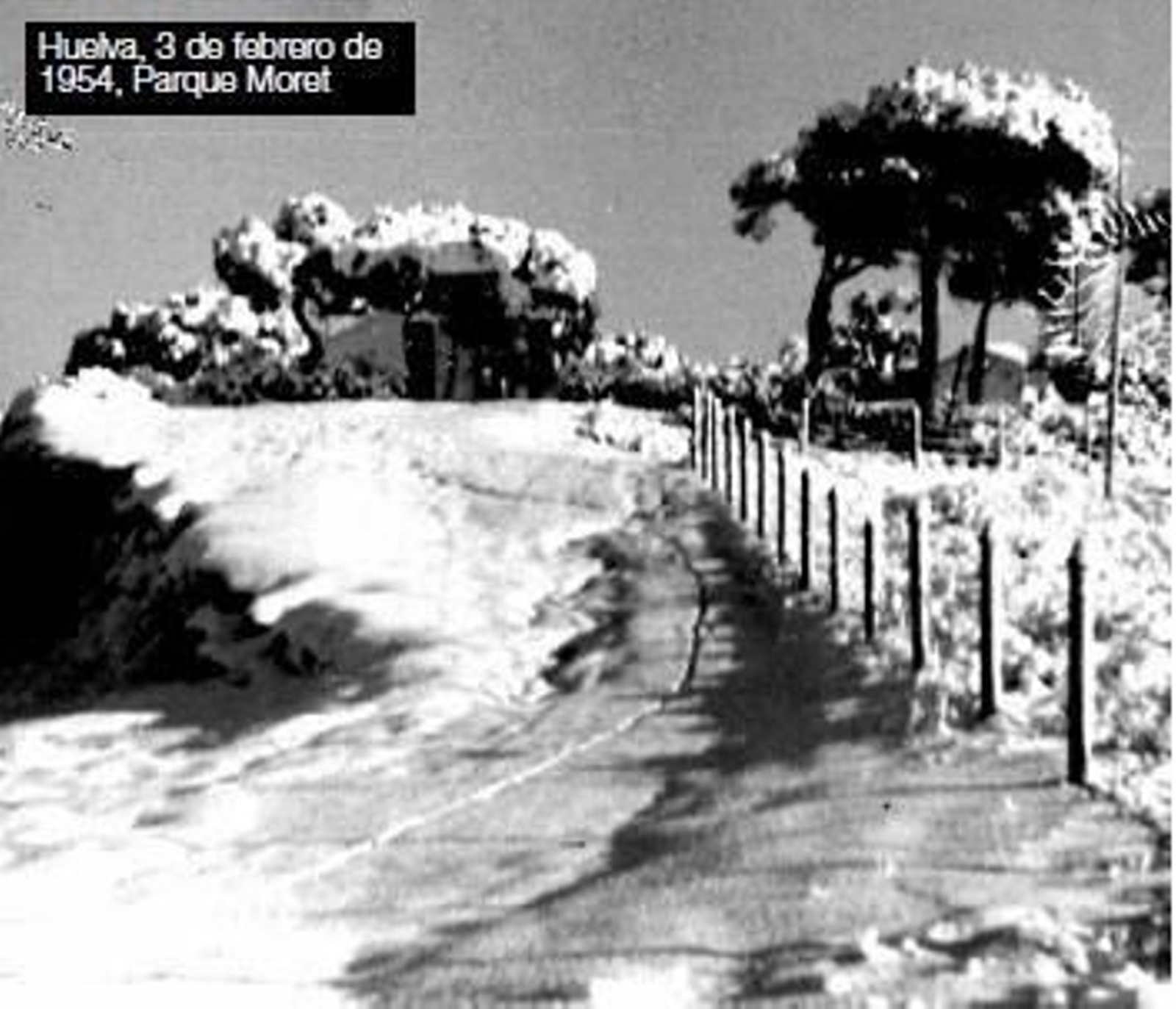 70 años de la última gran nevada de Huelva