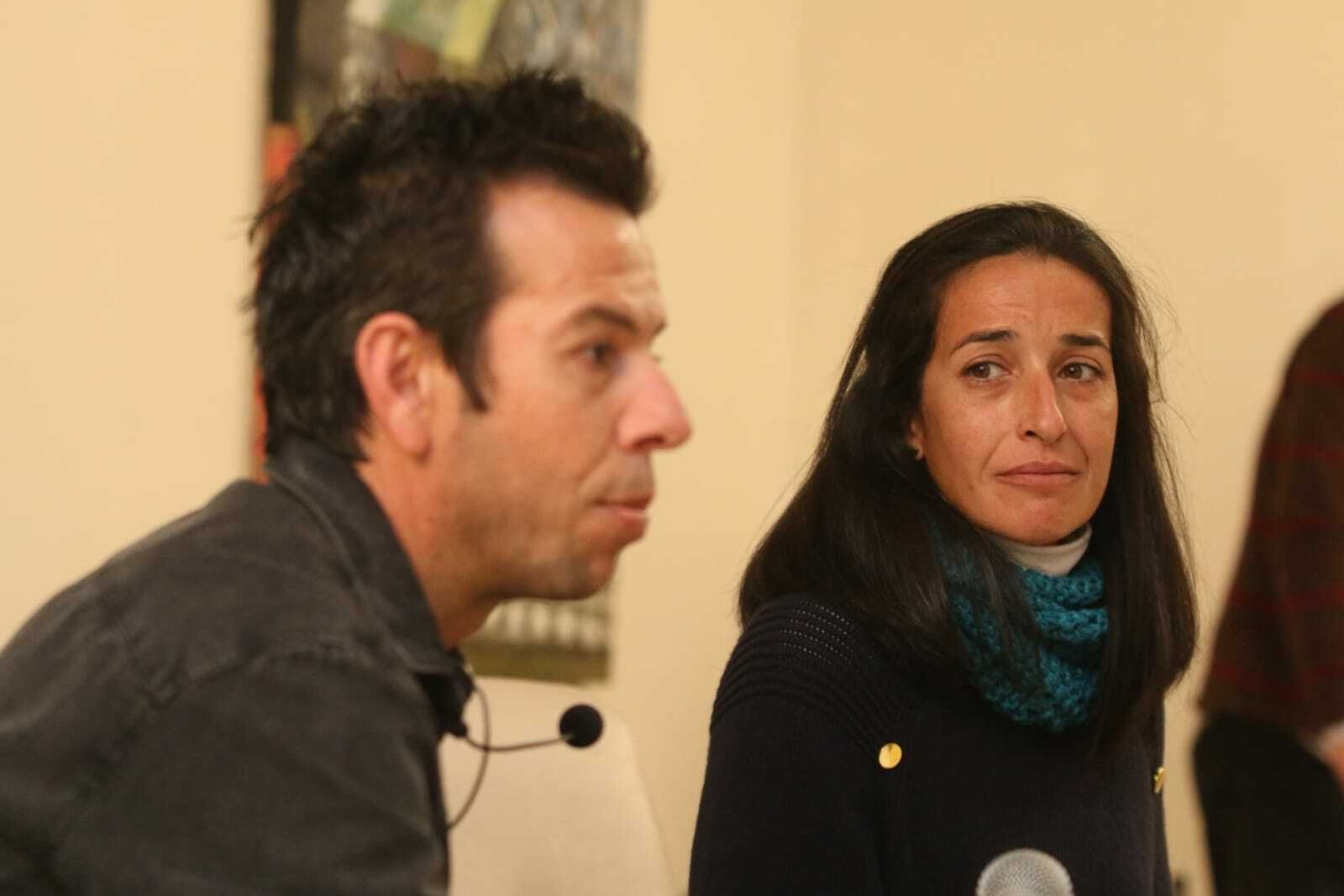 Rueda de prensa de Ángel y Patricia, esta tarde.