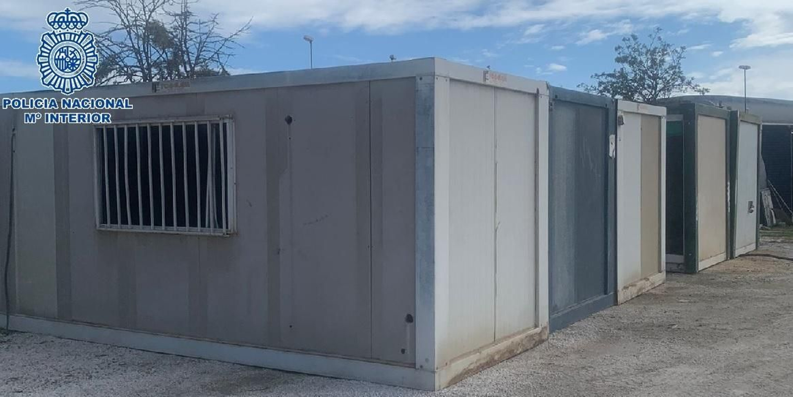 Un detenido por el robo de cinco casetas de obra en instalaciones del Málaga CF.