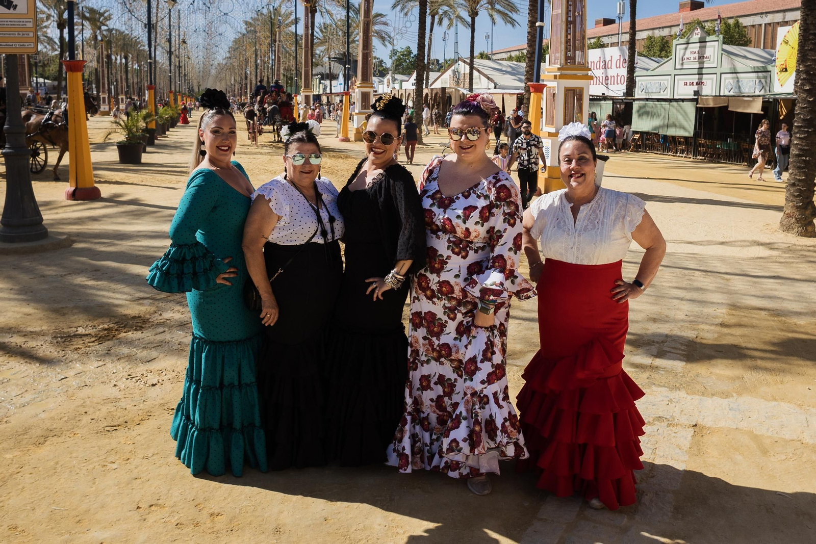 Búscate en las fotos del martes en la Feria de Jerez 2024