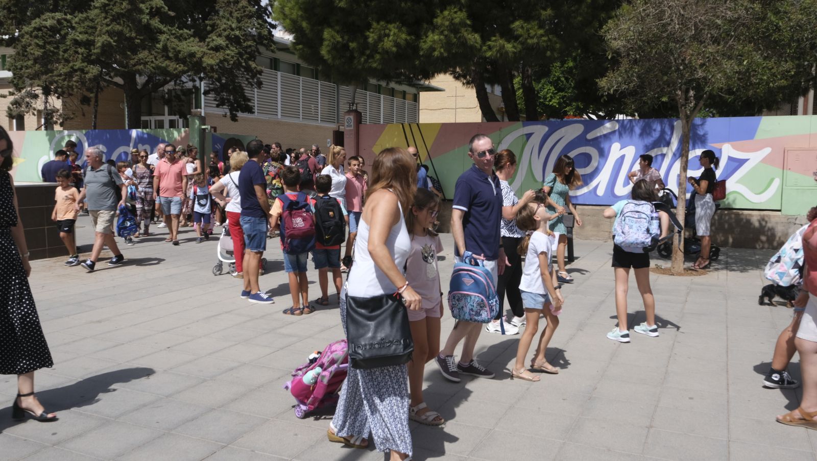 Imágenes del primer día de curso escolar en Almería