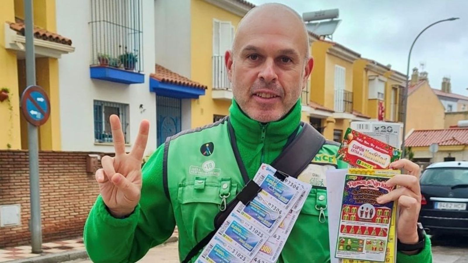 Daniel Losada, el cuponero de la suerte en La Línea.