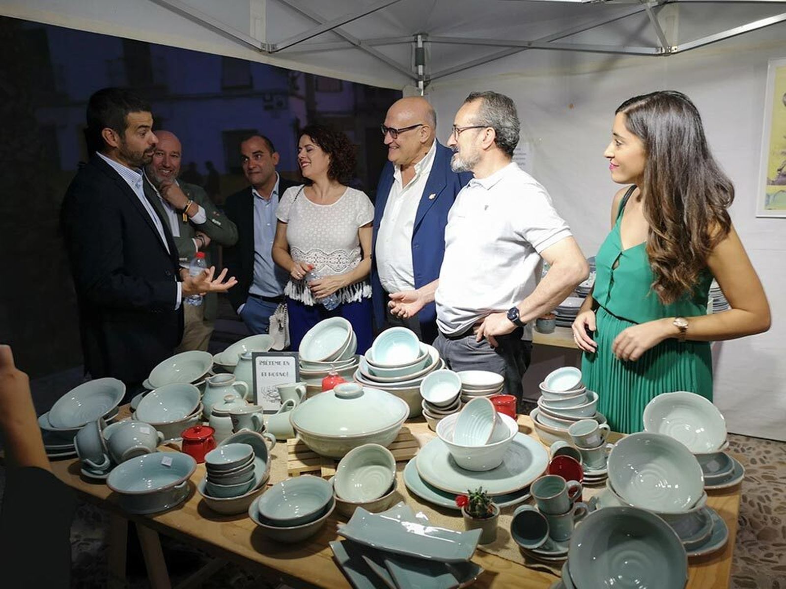 Una de las ediciones de la Feria de Artesanía.