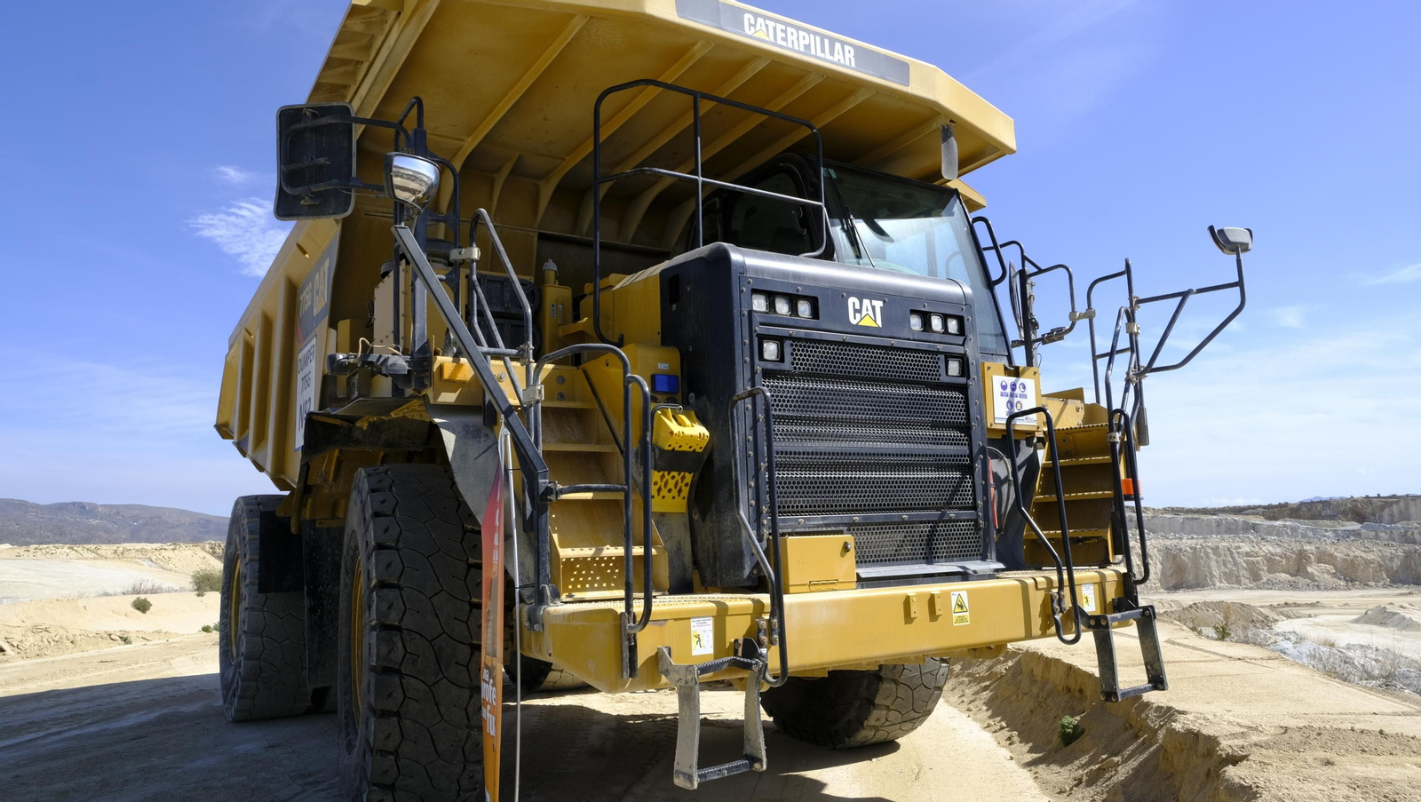 Visita a las canteras de yeso en Sorbas