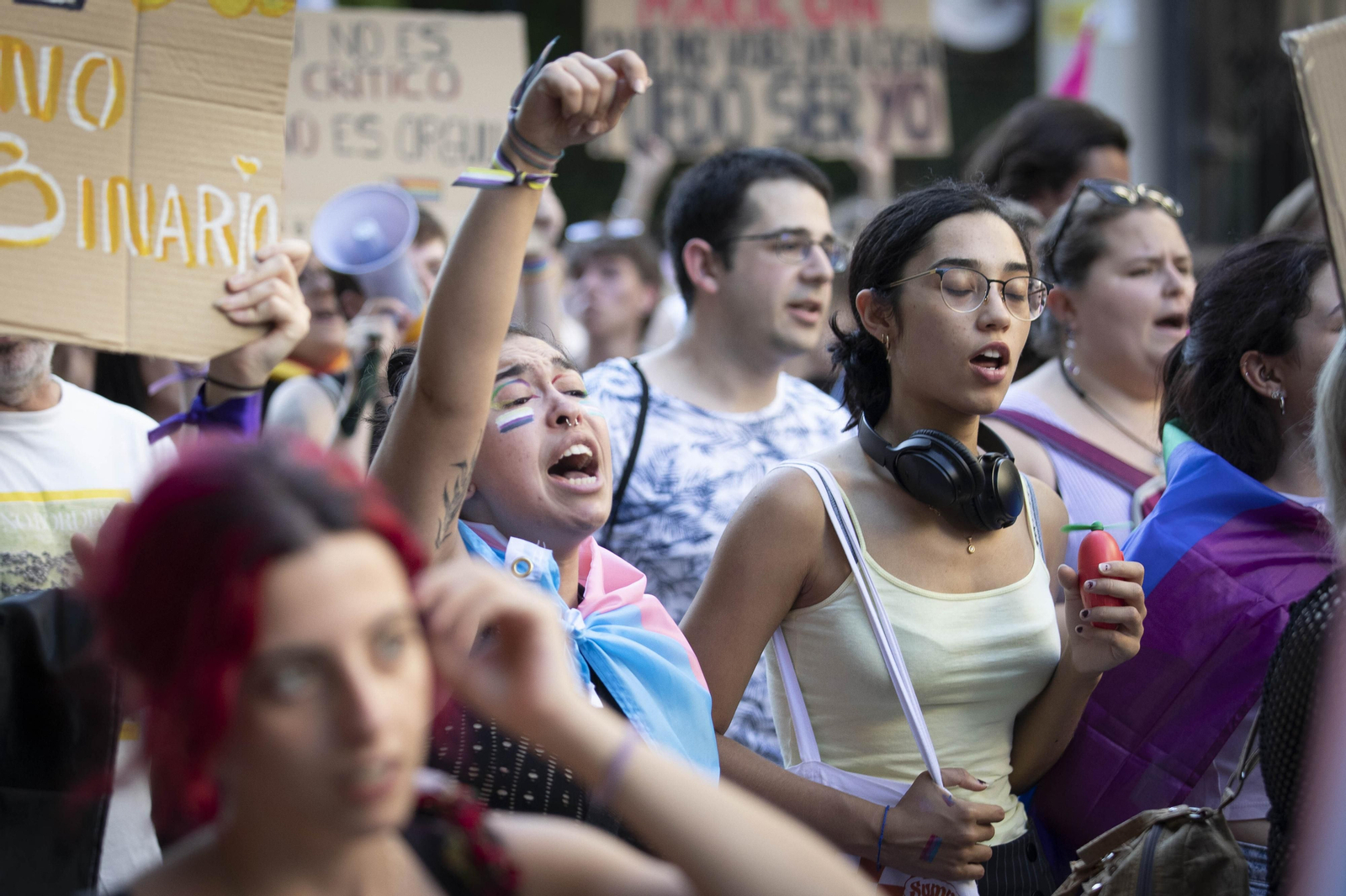 Manifestación del Orgullo en Granada, en imágenes