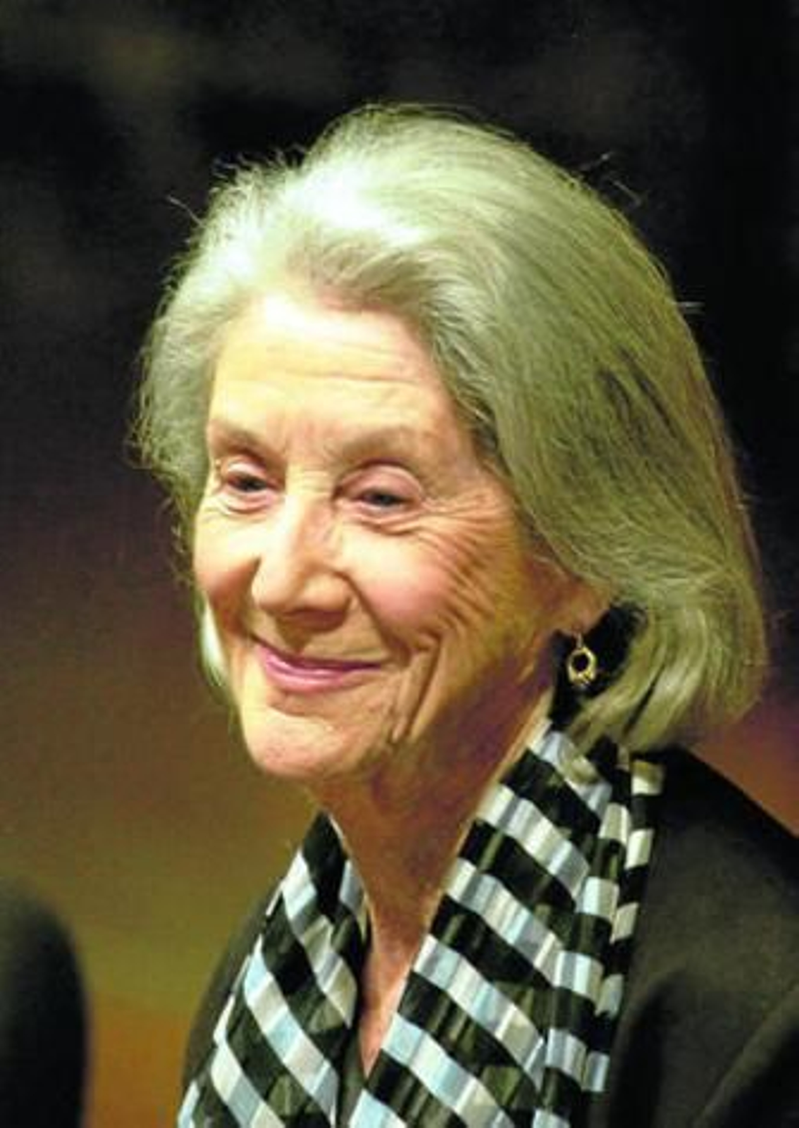 Nadine Gordimer, en un congreso literario en México DF.