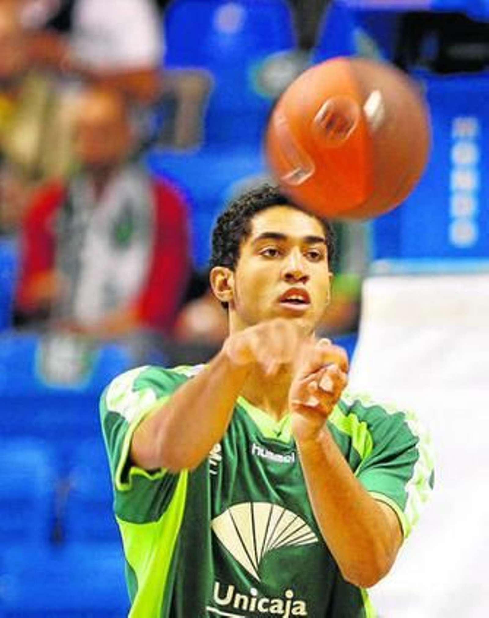 Lima, durante un calentamiento previo a un partido.