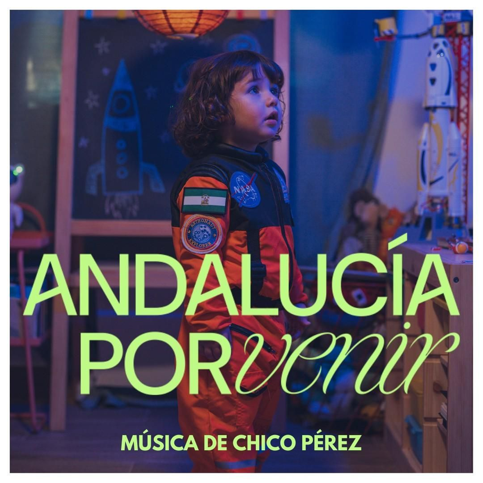 Portada del tema Andalucía porvenir de Chico Pérez para celebrar el 28F