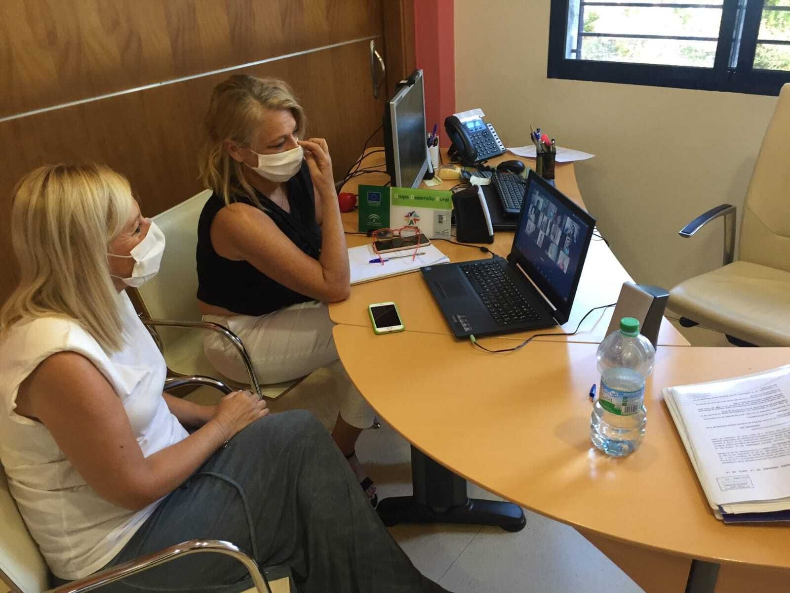 Reunión online de las de las diferentes concejalías