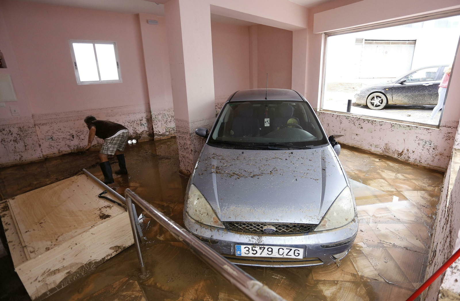 Los daños de la tormenta en Alhaurín el Grande