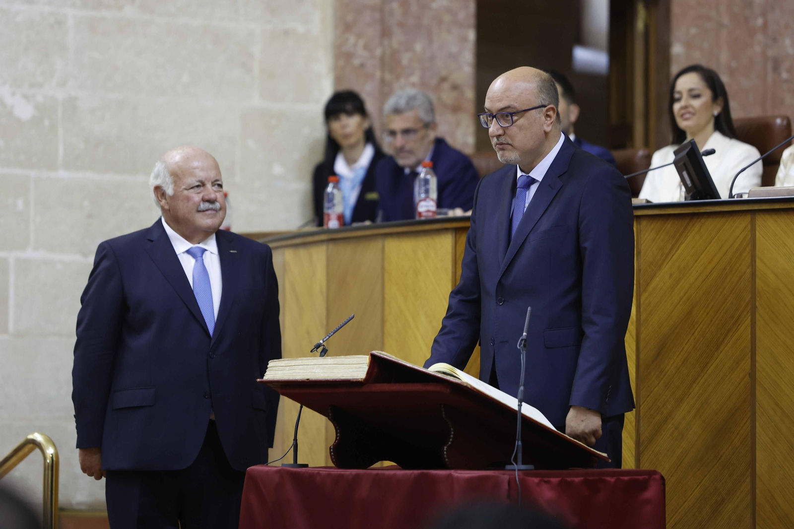 La constitución del Parlamento andaluz, todas las imágenes