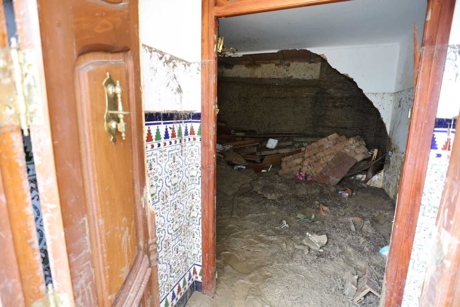 Los destrozos en Setenil tras la riada, en imágenes