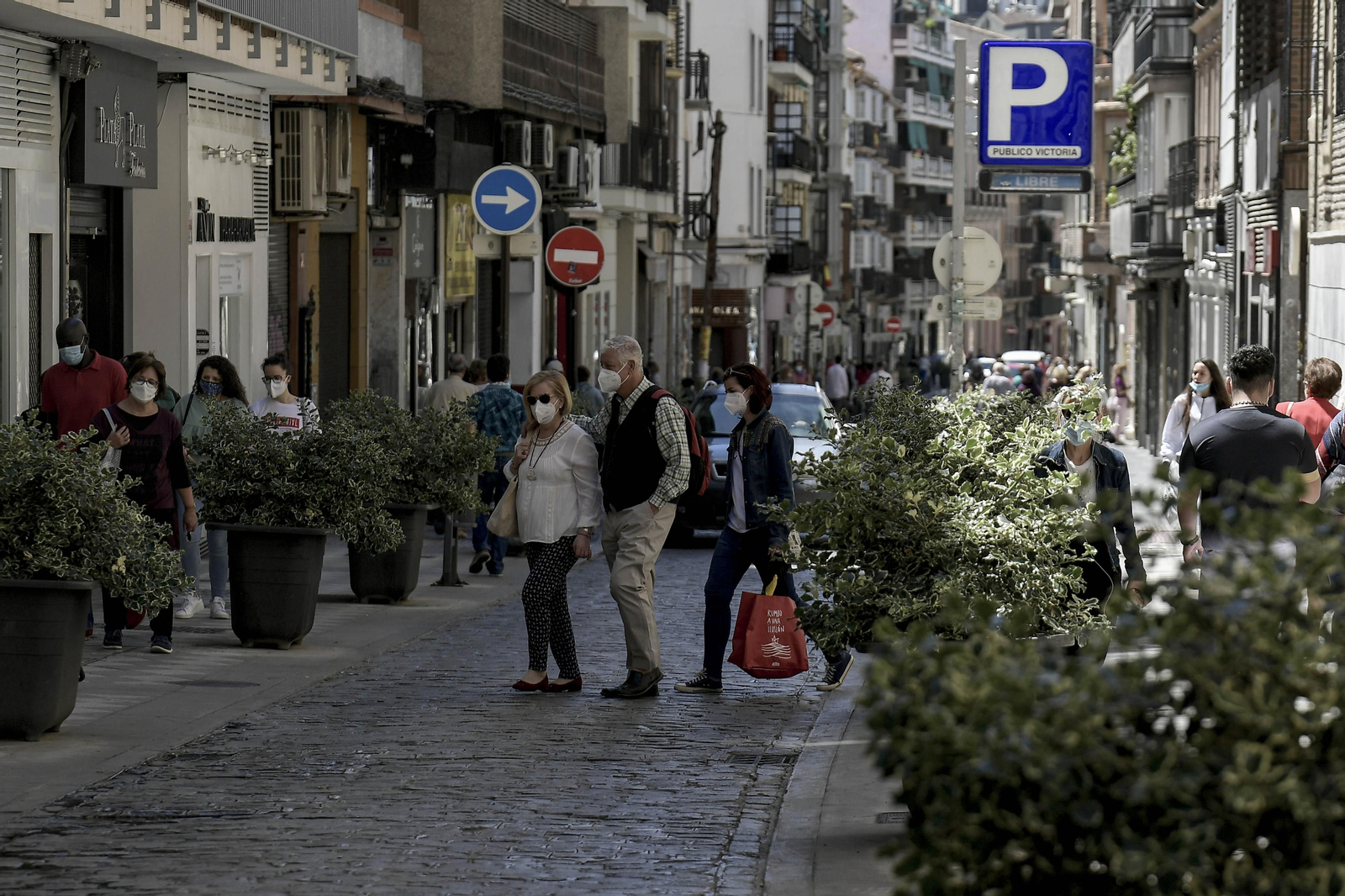 Movilidad pospone la peatonalización de la calle San Antón hasta septiembre