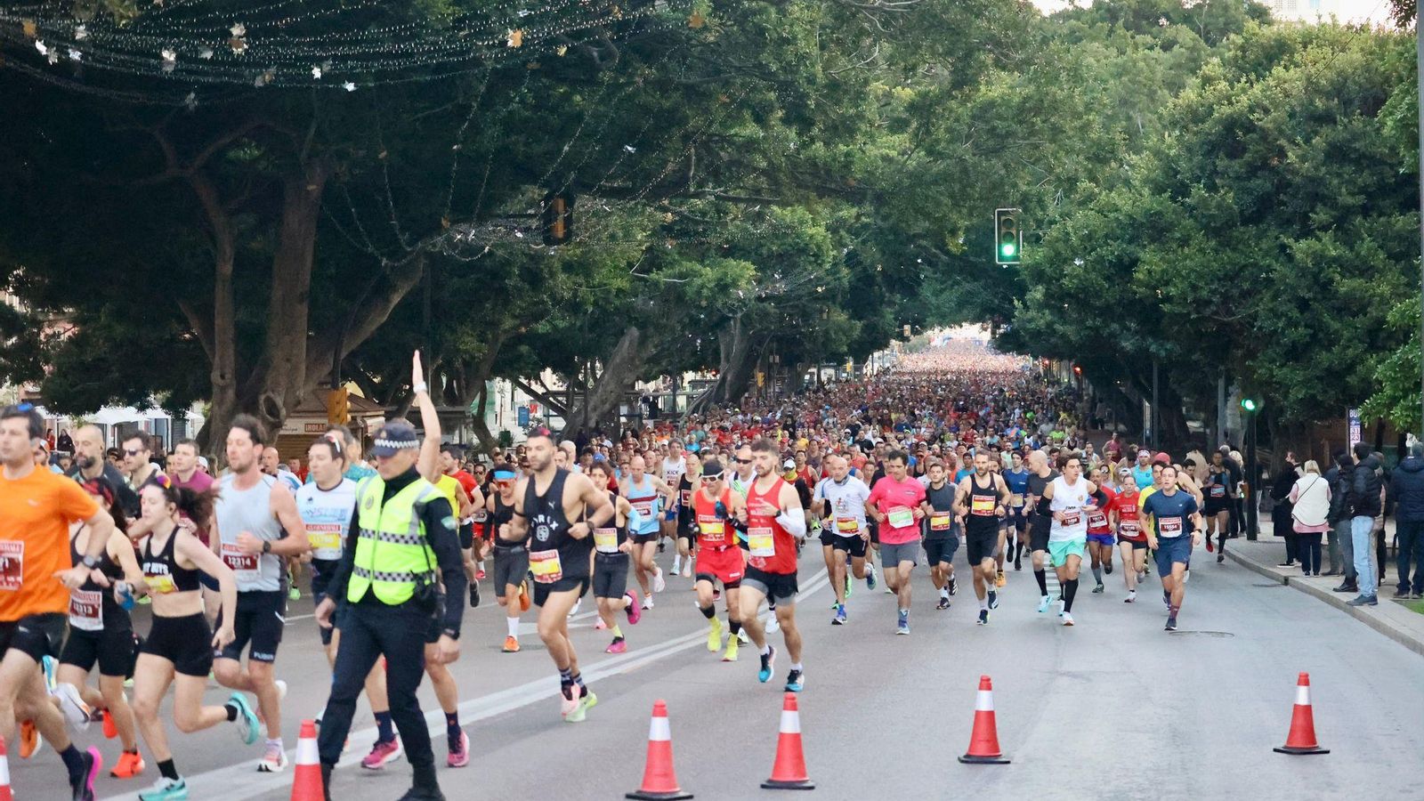 Las mejores fotos de la Maratón de Málaga 2024