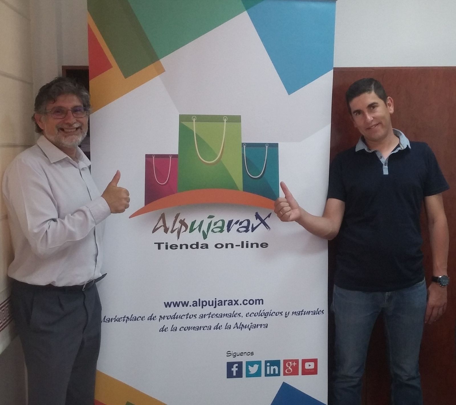 Antonio García Carreño y Raúl García Martín, emprendedores que se han unido para el proyecto.