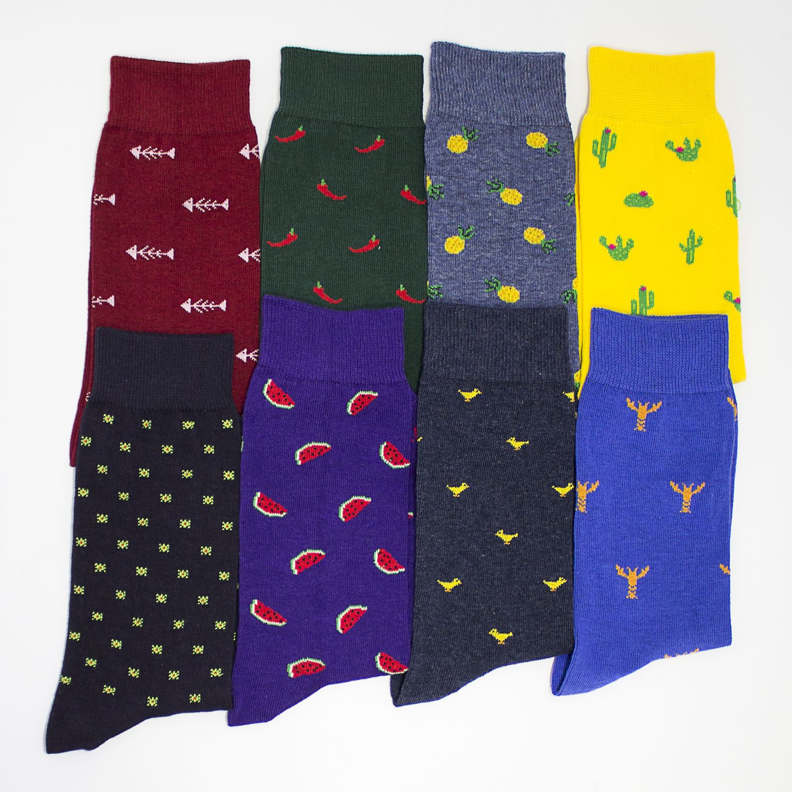 Calcetines con motivos divertidos de Mr. López.