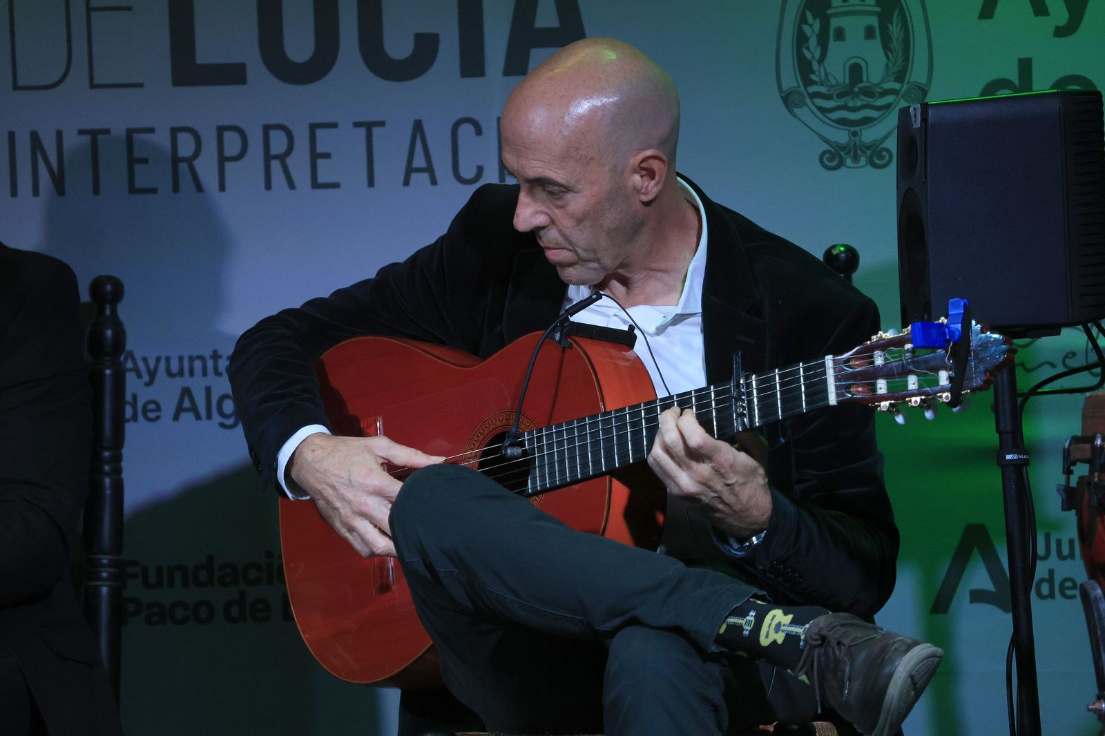 Fotos del espectáculo "Mi sentir flamenco" de David Lozano en el Centro Paco de Lucía de Algeciras