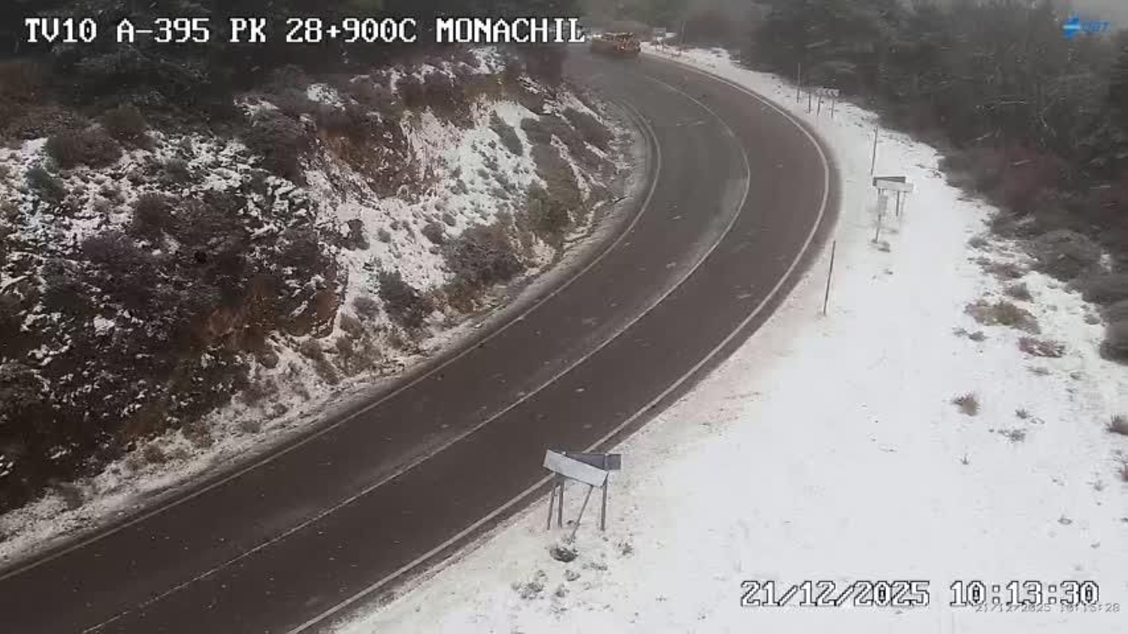 Carretera a Sierra Nevada.
