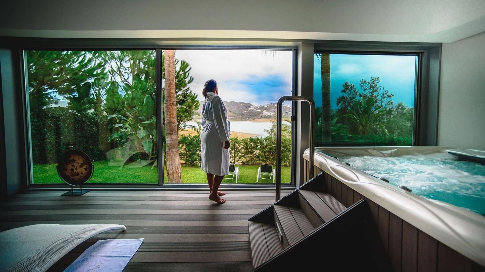 El Hotel Spa La Viñuela.