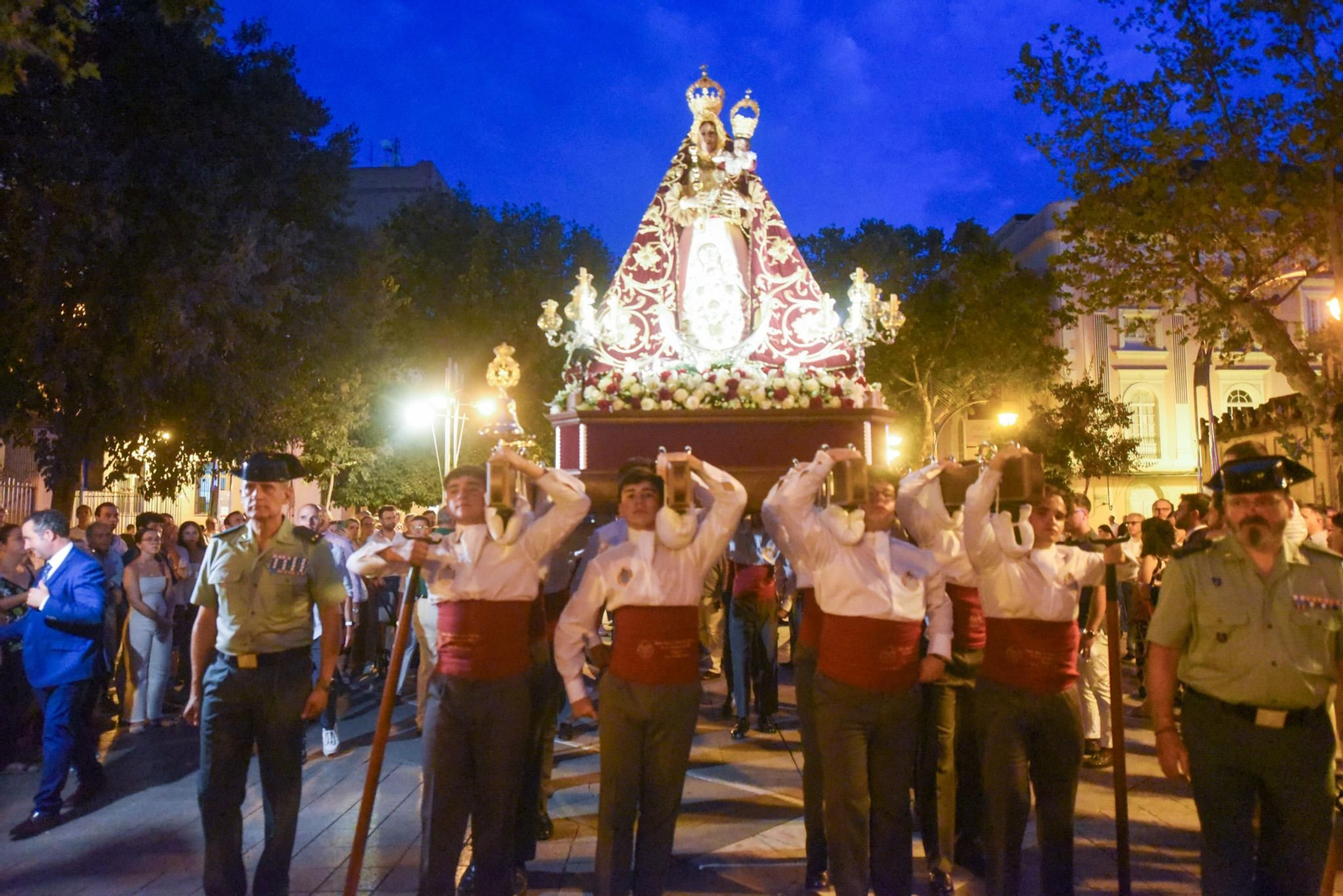 Procesión de la Virgen de Araceli en Córdoba
