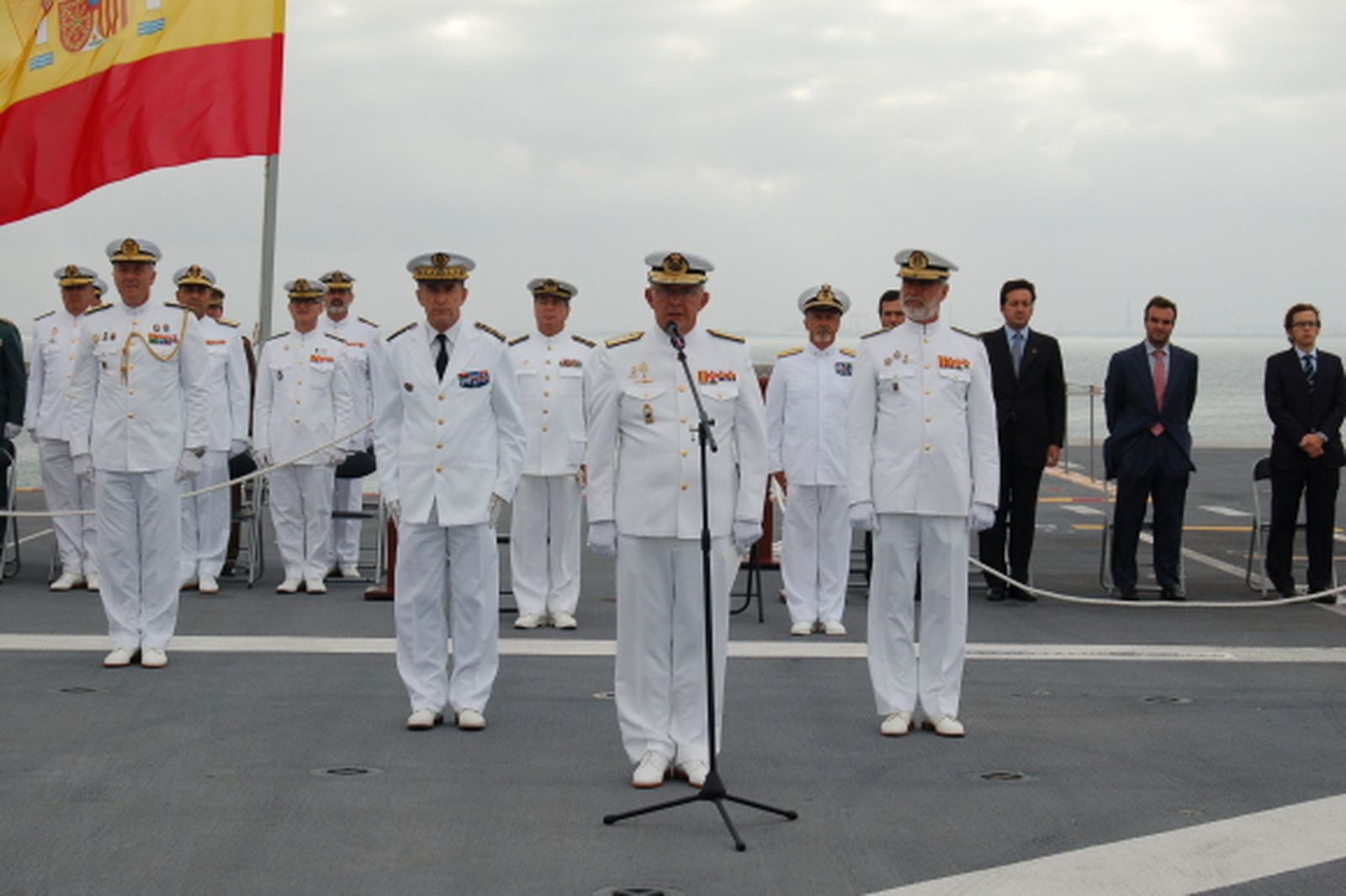 La Armada Española asume el mando de la Fuerza Marítima Europea