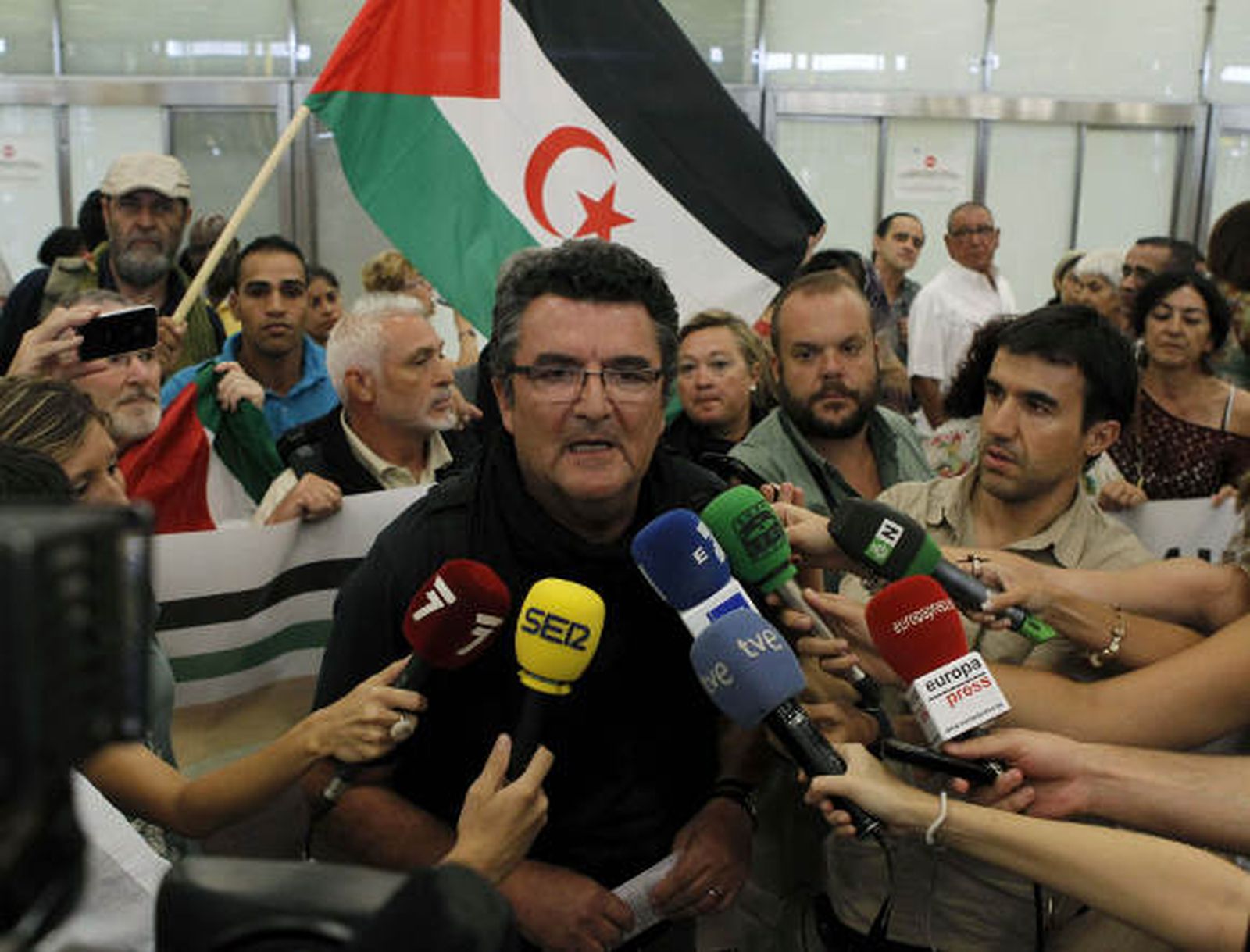 Los cooperantes insisten en que los campamentos saharauis son seguros