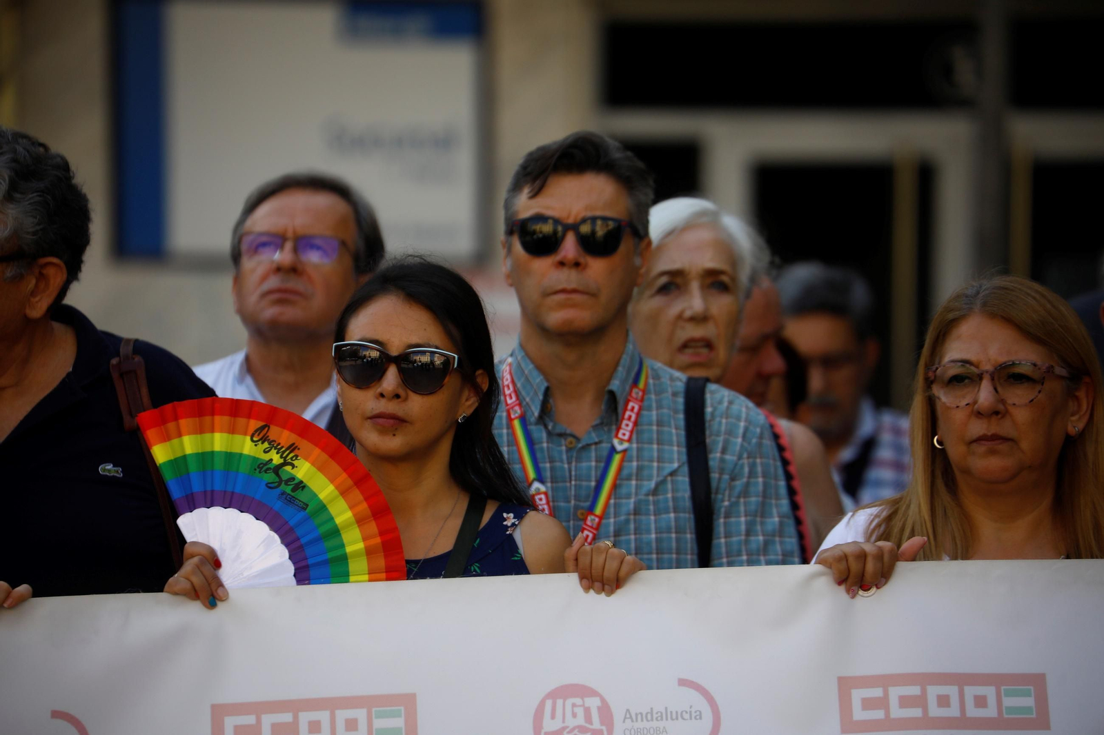 En imágenes, la concentración por los fallecidos en accidente laboral en Córdoba