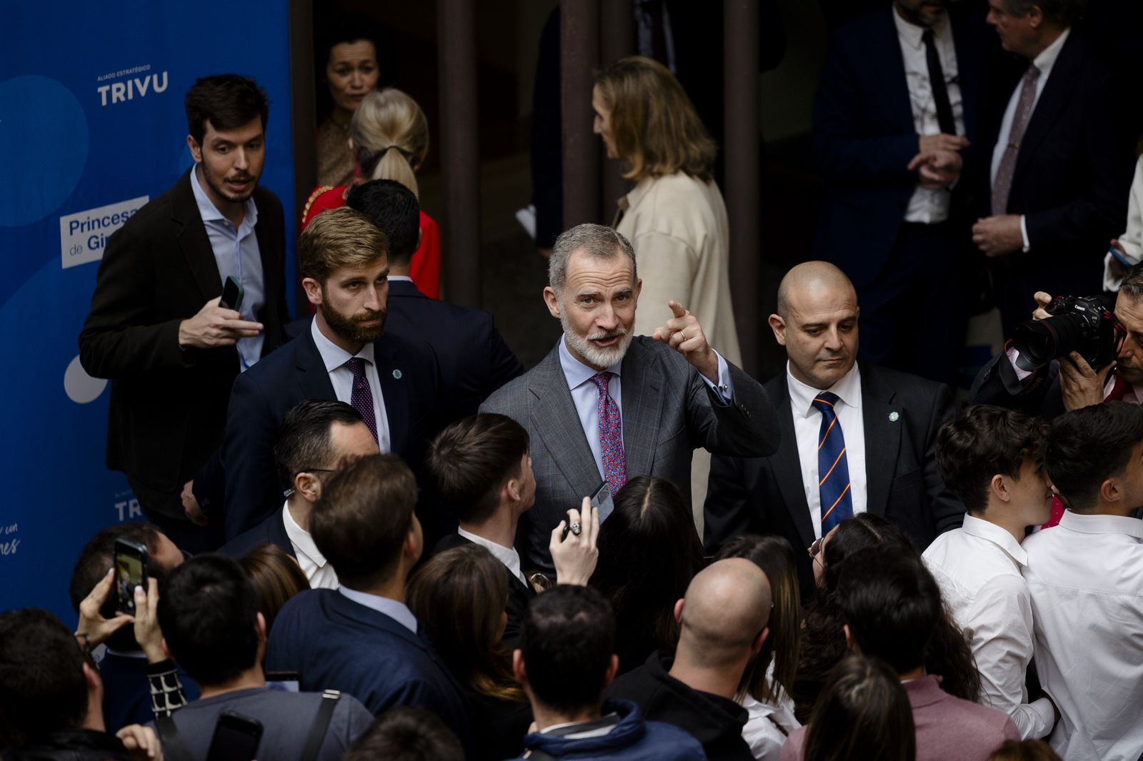 El rey Felipe VI visita Cádiz con motivo de la entrega del Premio Princesa de Girona Social 2024.