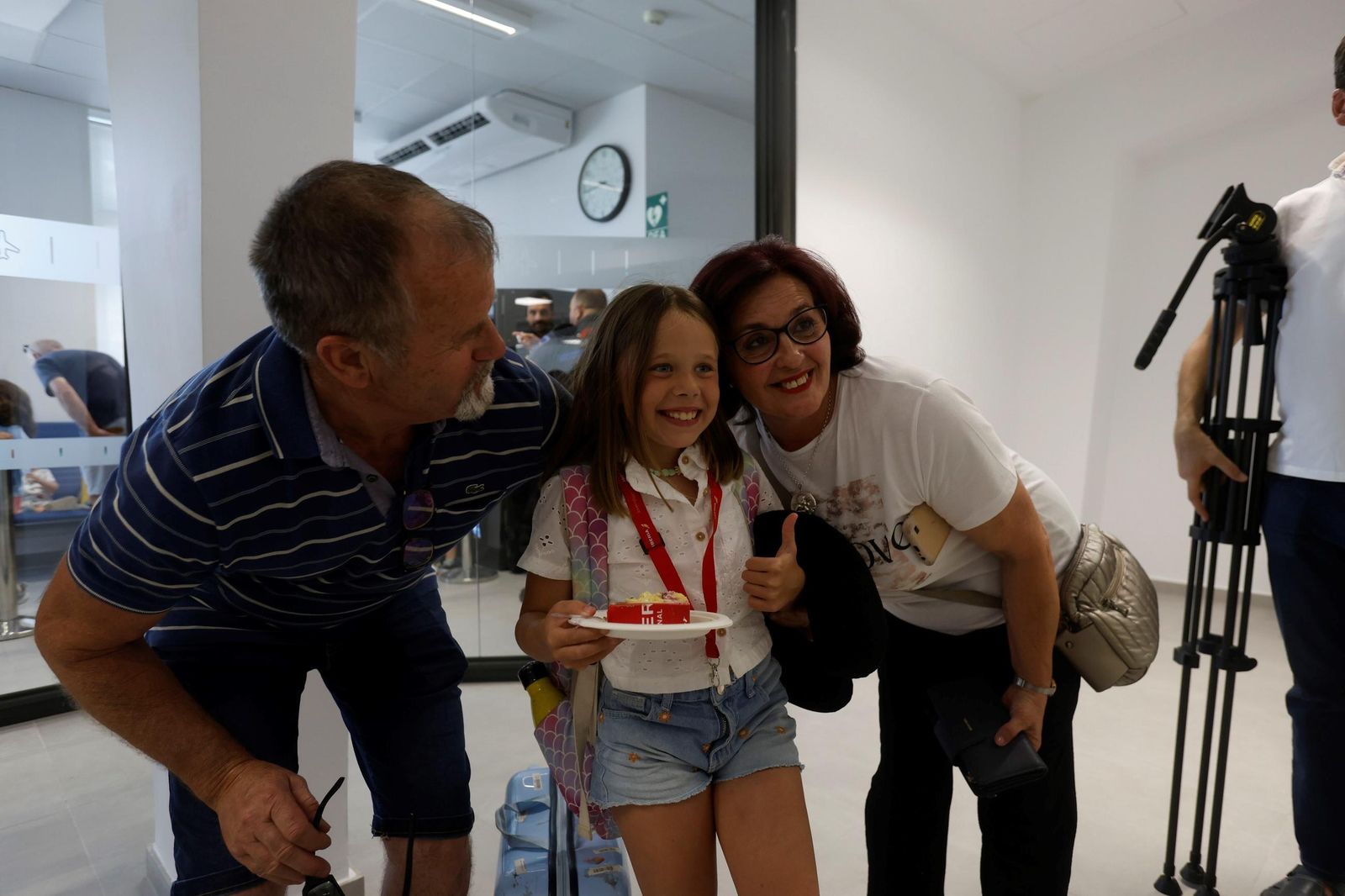 Los primeros vuelos comerciales en el aeropuerto de Córdoba, en fotografías