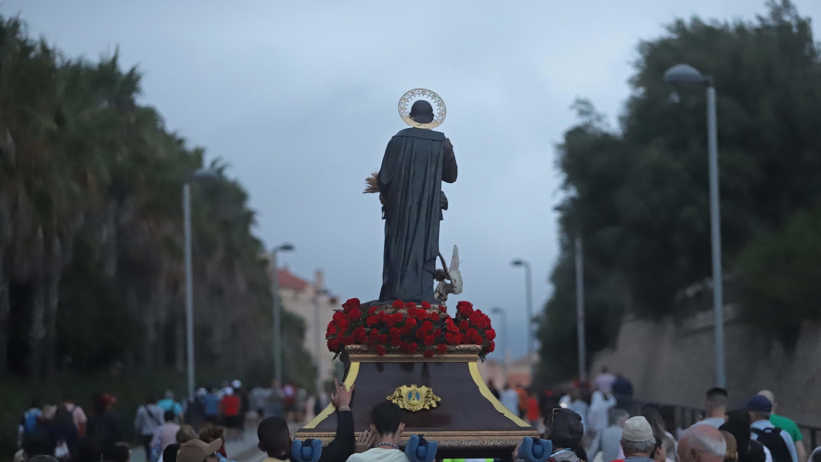 Fotos del retorno de la Virgen de la Luz a su santuario en Tarifa