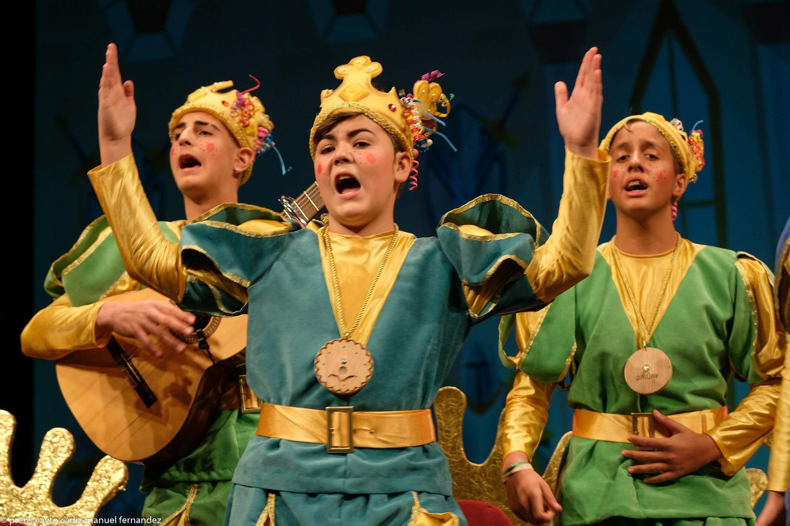 Chirigota Los reyes.