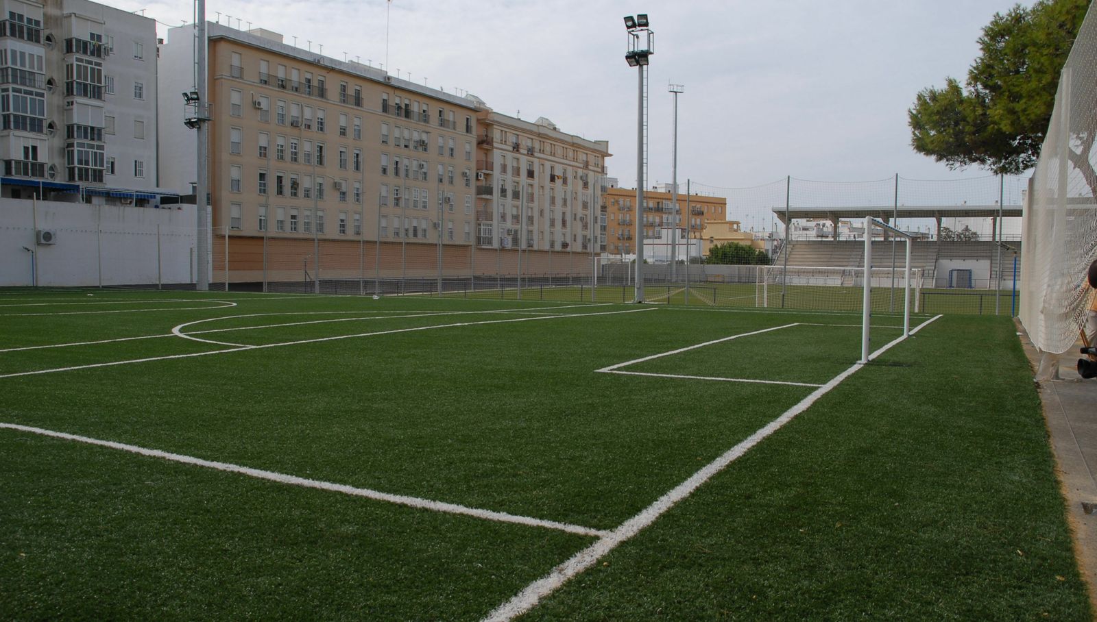 Campo de deportes Bazán, en una imagen de archivo.