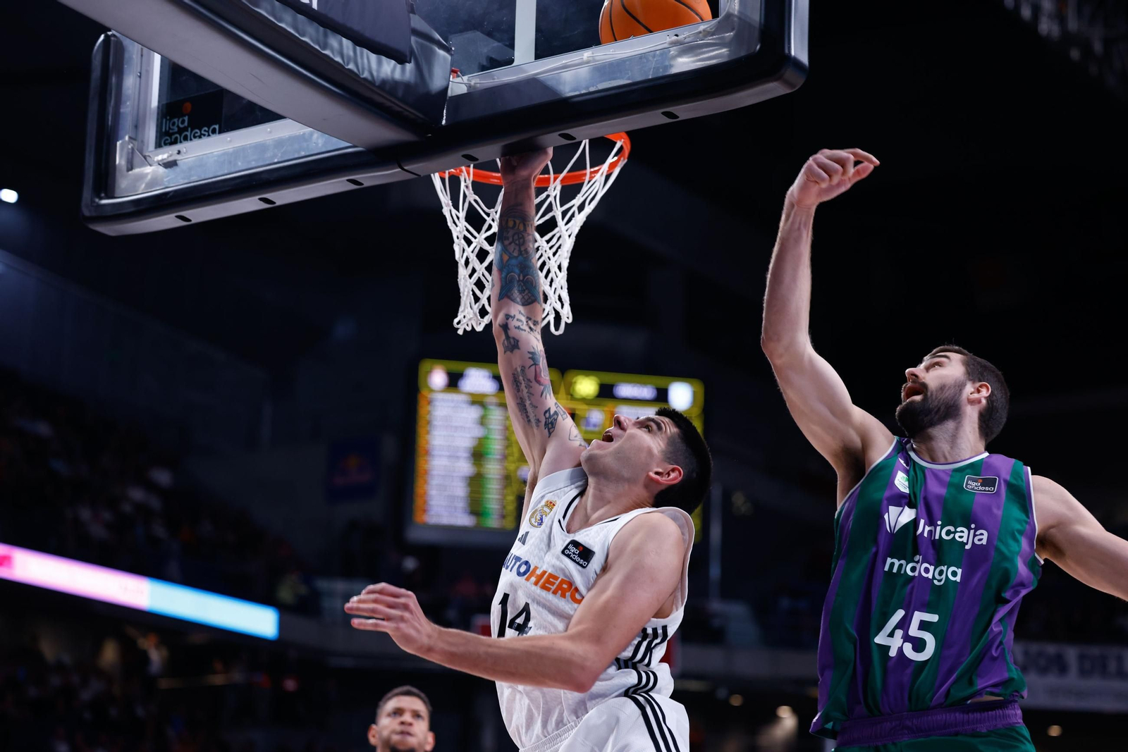 El Real Madrid-Unicaja, en fotos