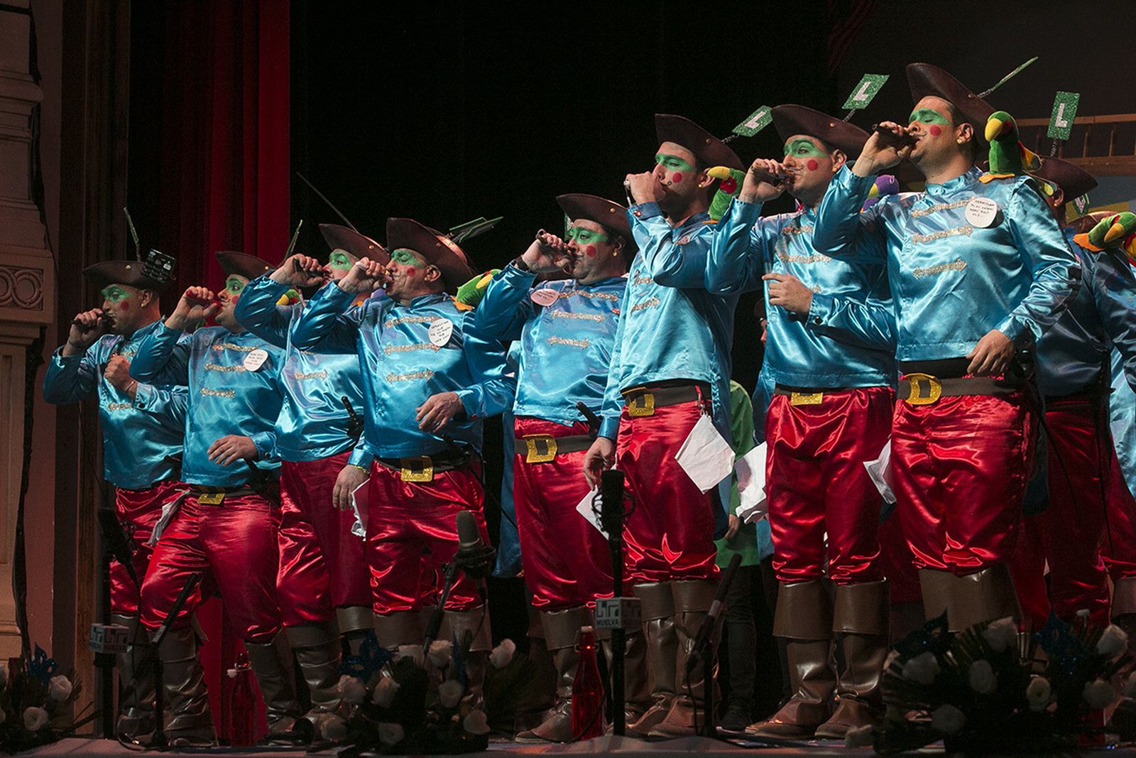 La final del Carnaval Colombino, en imágenes