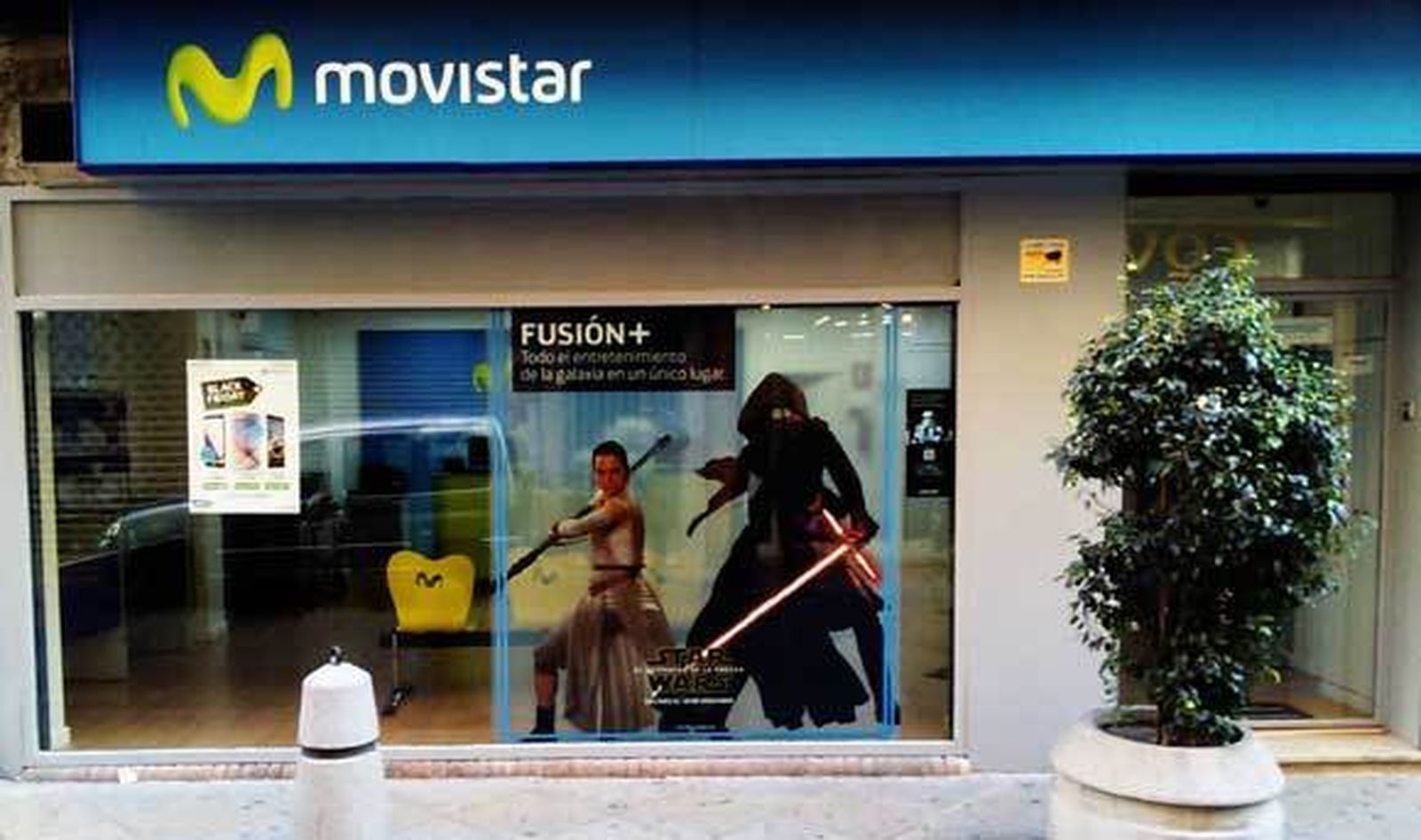 La realidad aumentada, en las tiendas Movistar con los personajes de 'Star Wars'
