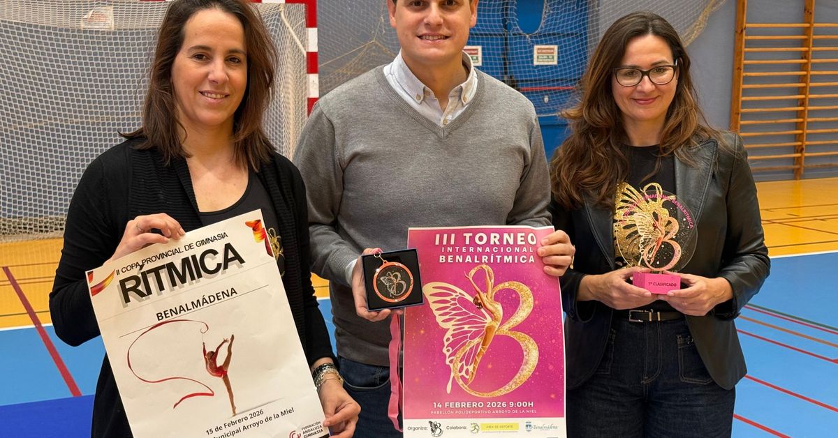 Benalmádena, el epicentro de la gimnasia rítmica andaluza y nacional este fin de semana