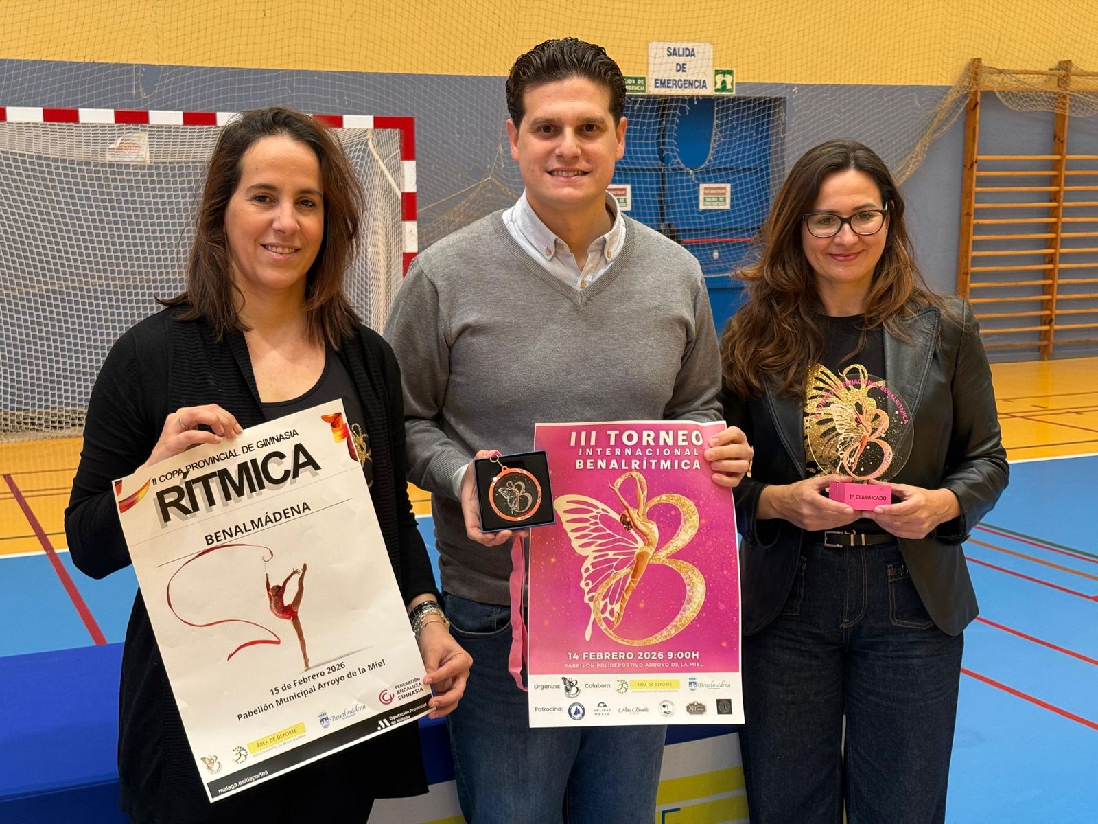 Presentación del Torneo Benalrítmica y de la Copa Provincial en Benalmádena.