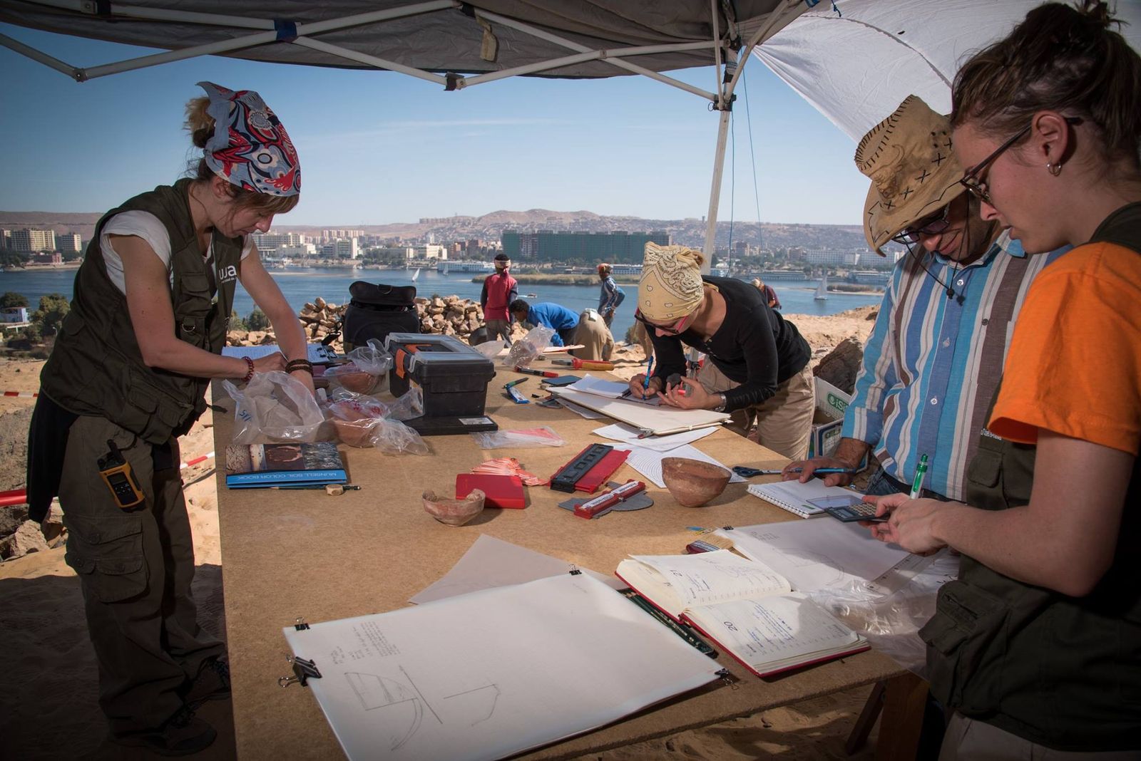 La novena campaña del Proyecto Qubbet El-Hawa, en imágenes