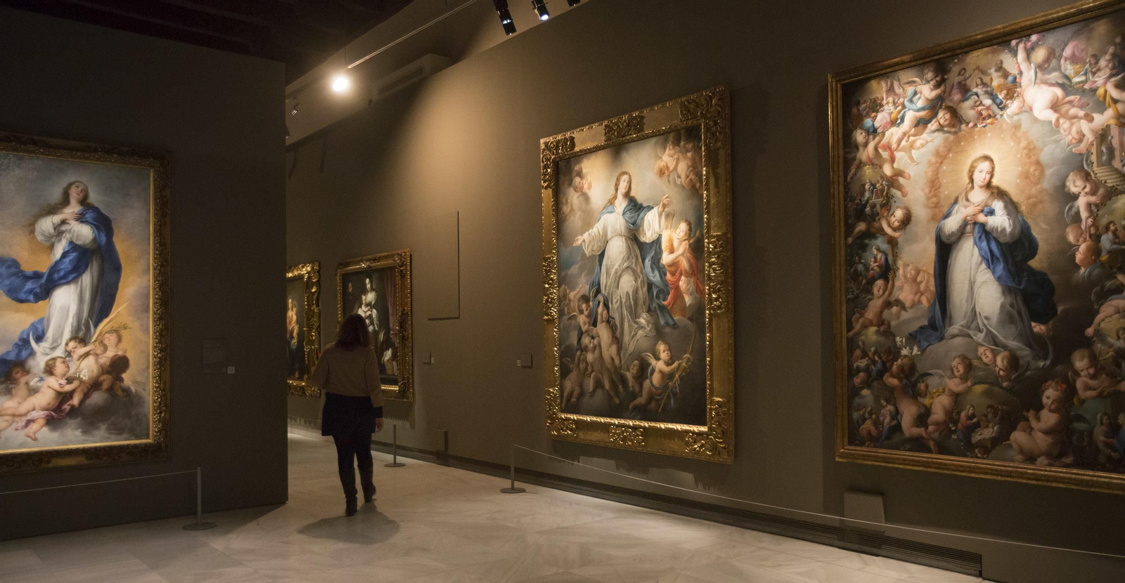 Inauguración de la exposición 'Murillo y su estela en Sevilla'