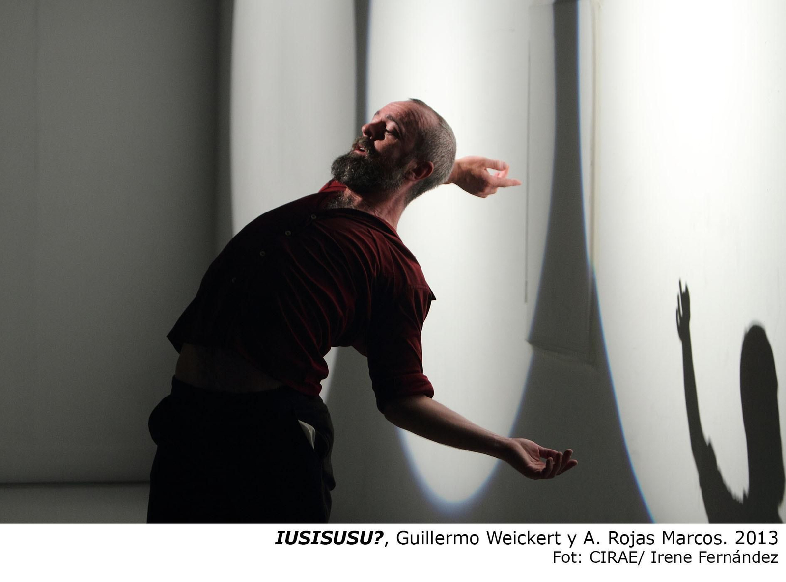 El bailarín Guillermo Weickert leerá el Manifiesto.