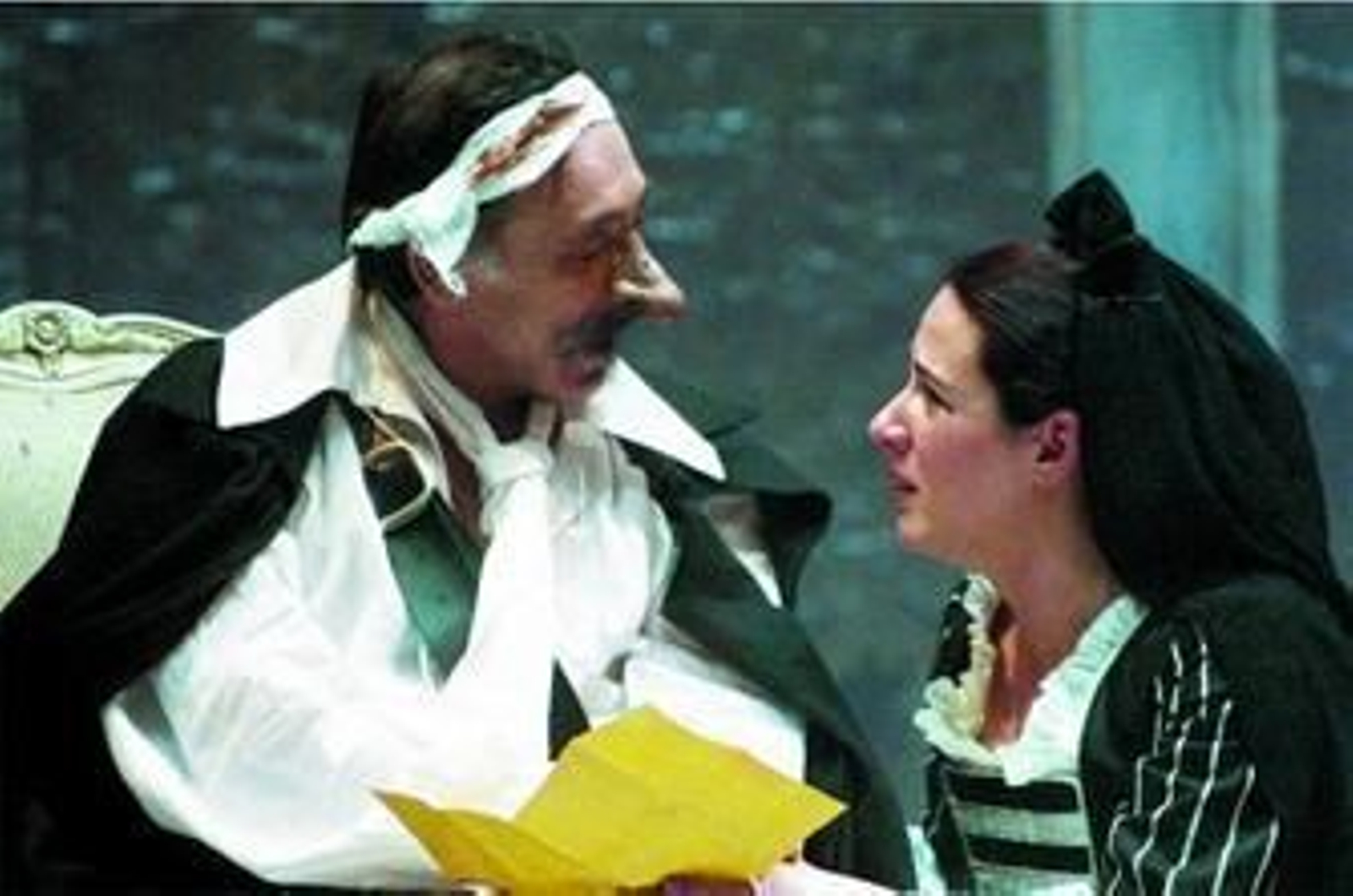 Un momento de la obra de Edmond Rostad, 'Cyrano de Bergerac', protagonizada por José Pedro Carrión.