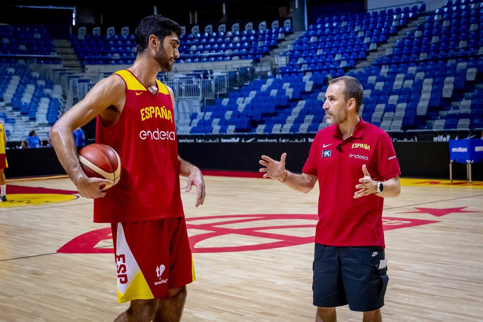 Así luce el Carpena customizado para los partidos de España