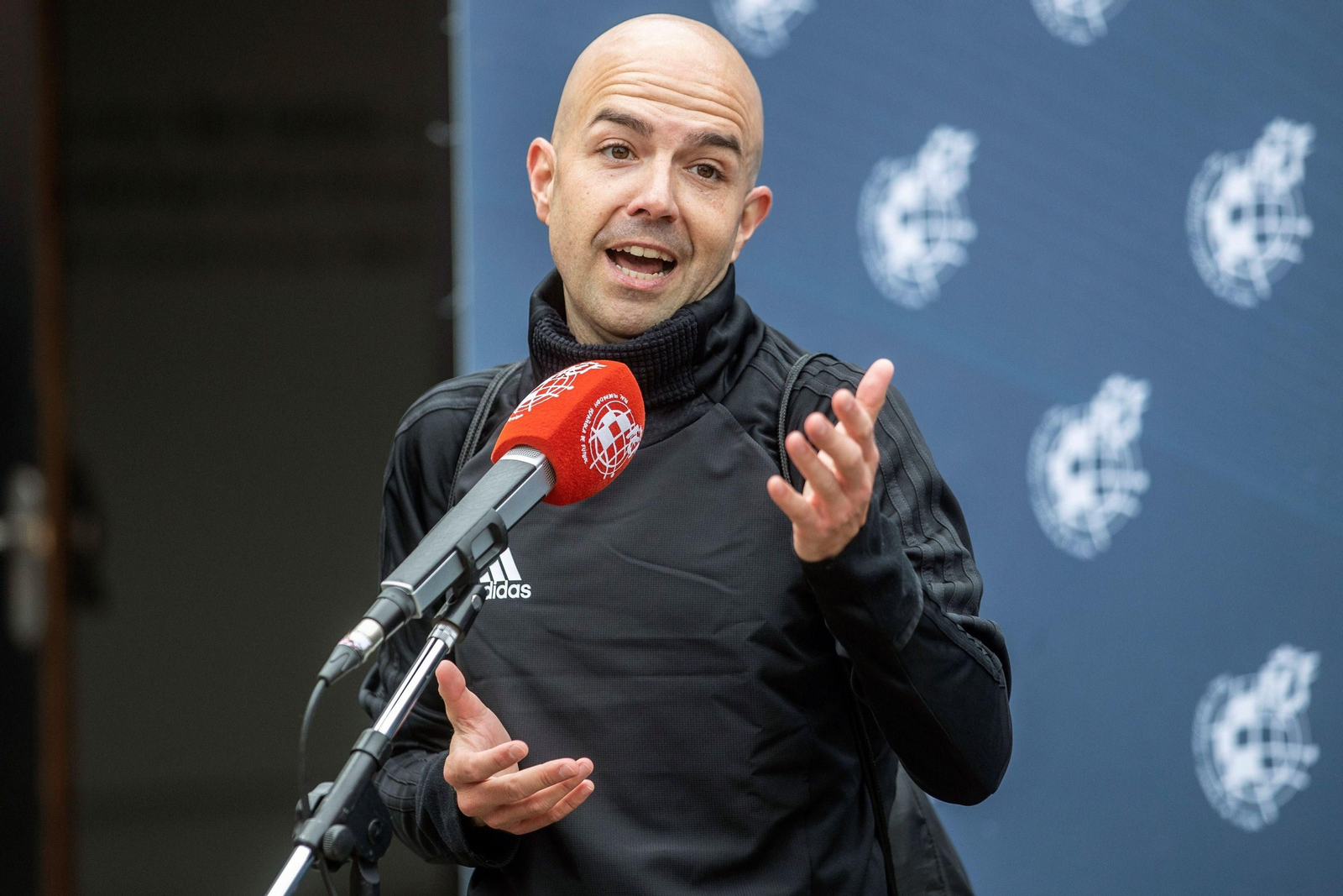 González Fuertes, en un acto de la RFEF.