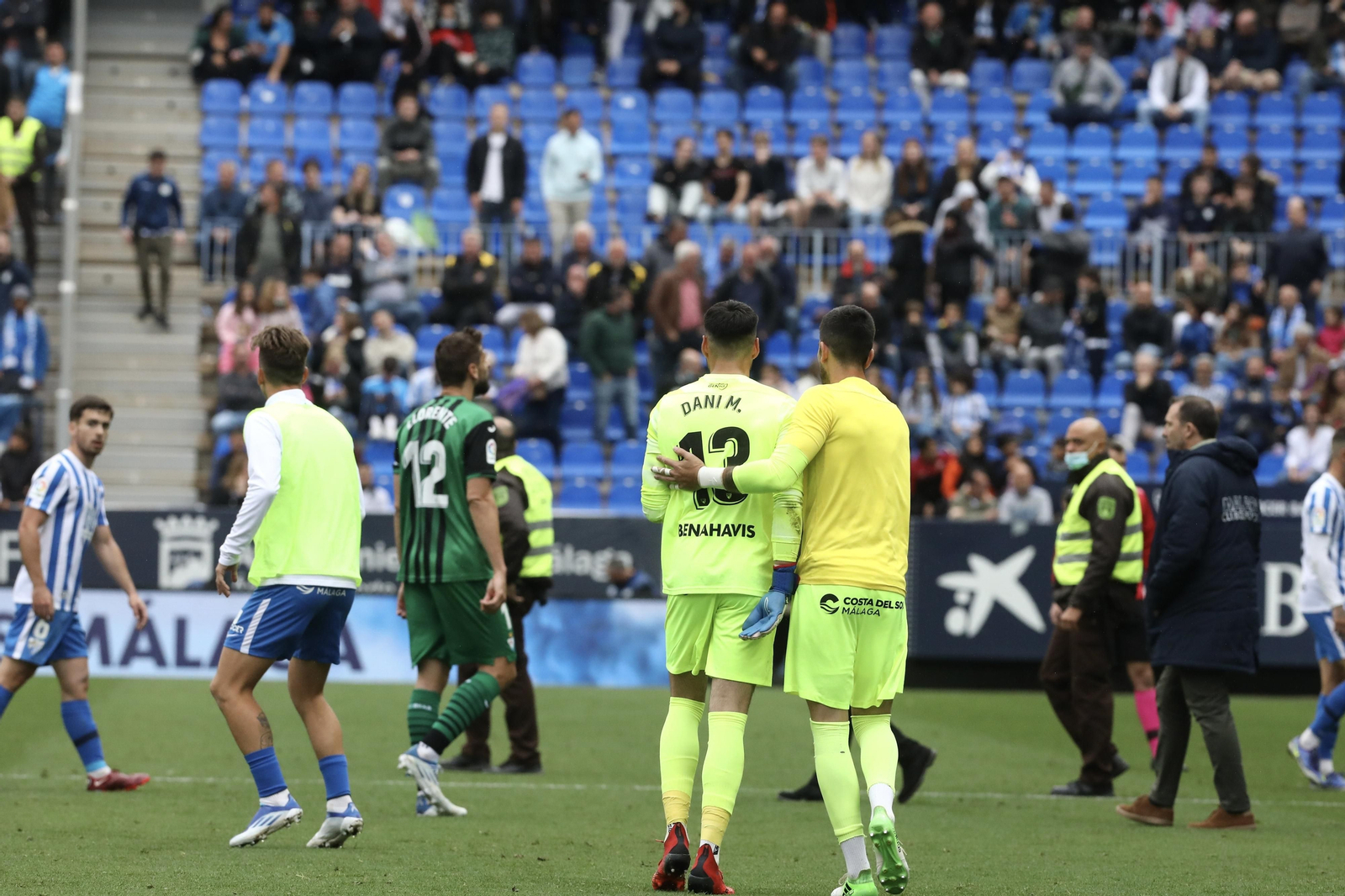 Las fotos del Málaga CF-Eibar