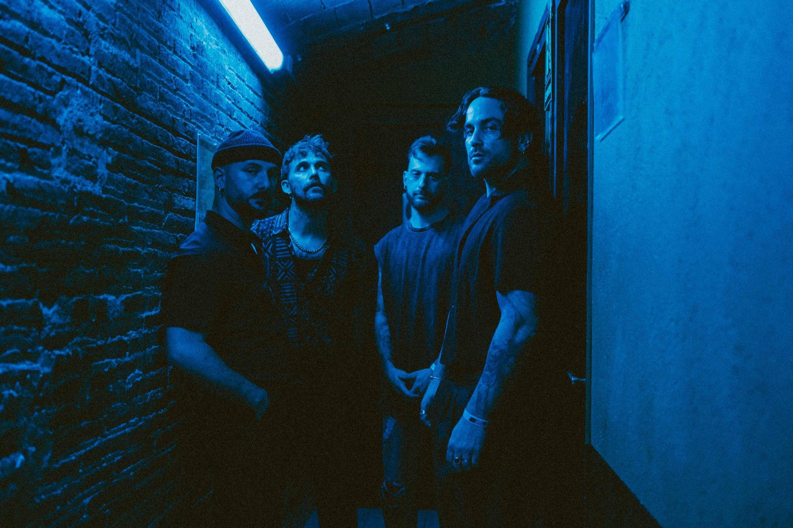 Componentes de la banda musical Bolu2 Death.