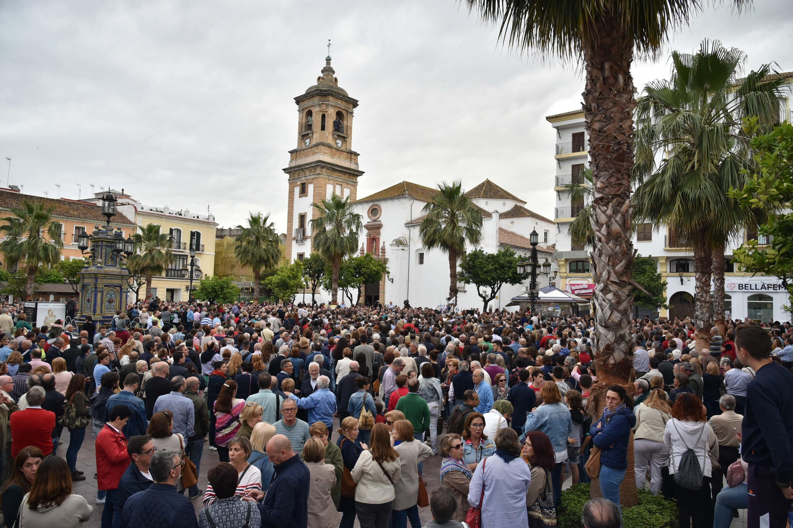Las imágenes de la manifestación en la Plaza Alta de Algeciras