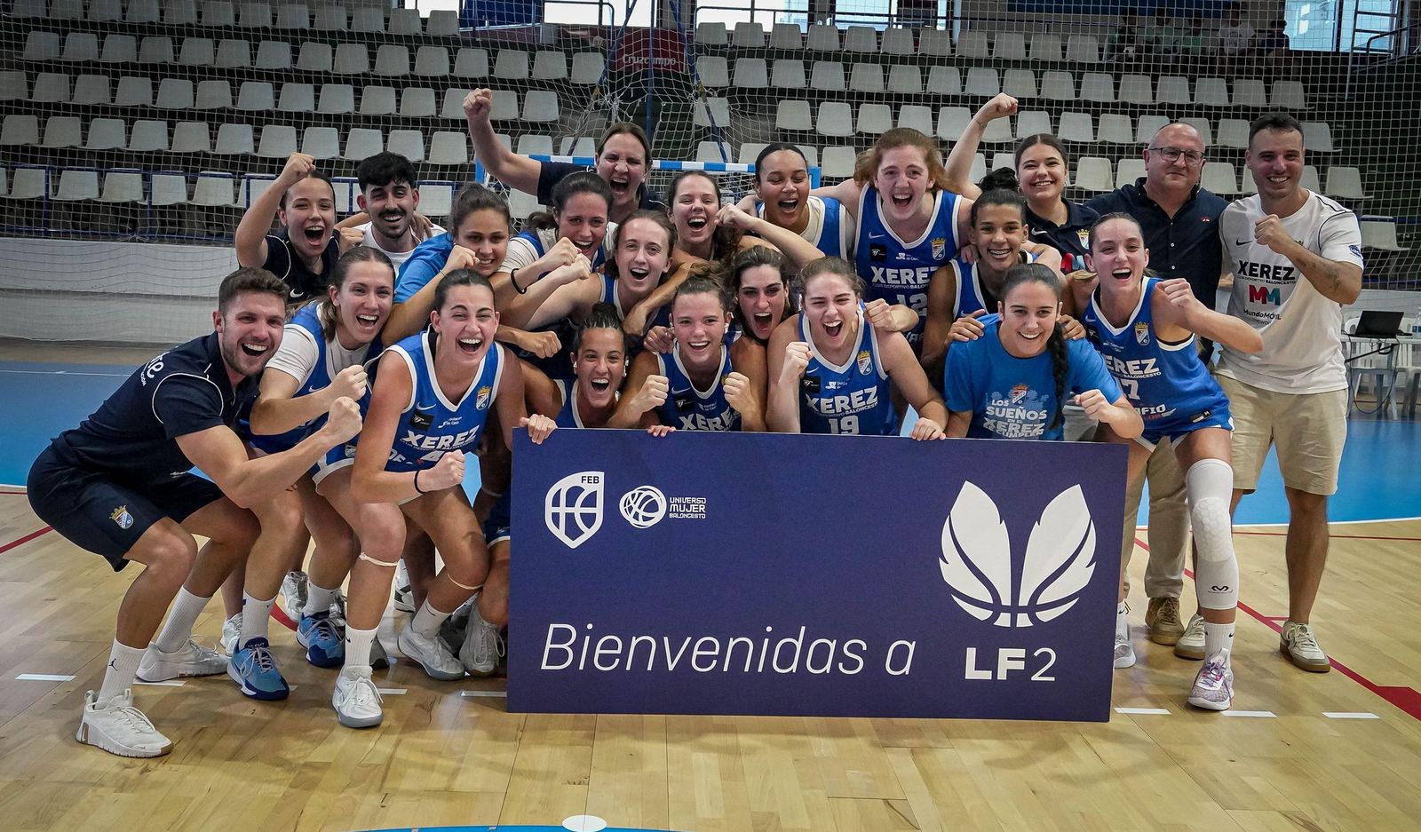 Imágenes del ascenso del Xerez CD Baloncesto a la Liga Femenina 2