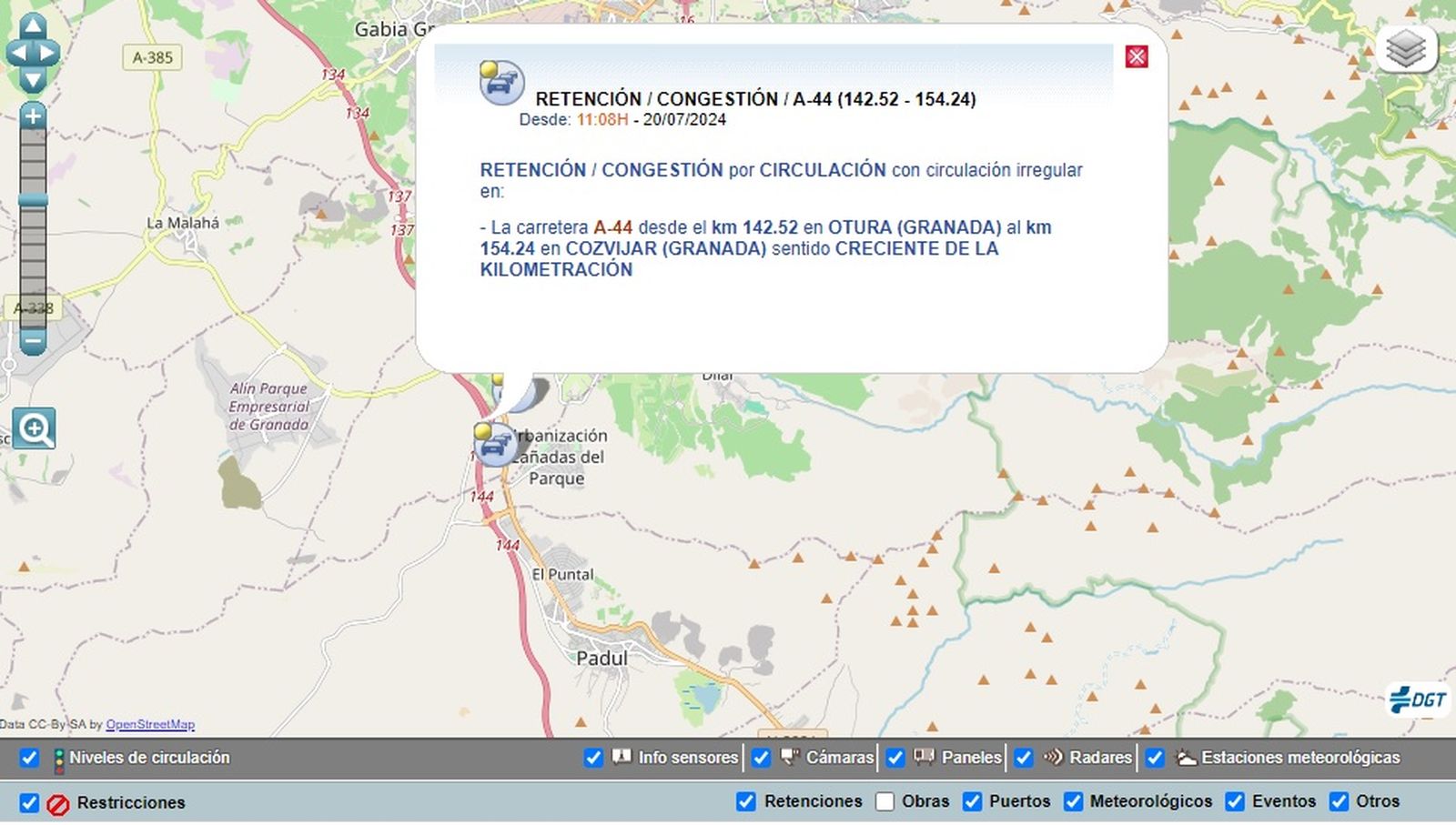 Punto en el que se registran las retenciones.